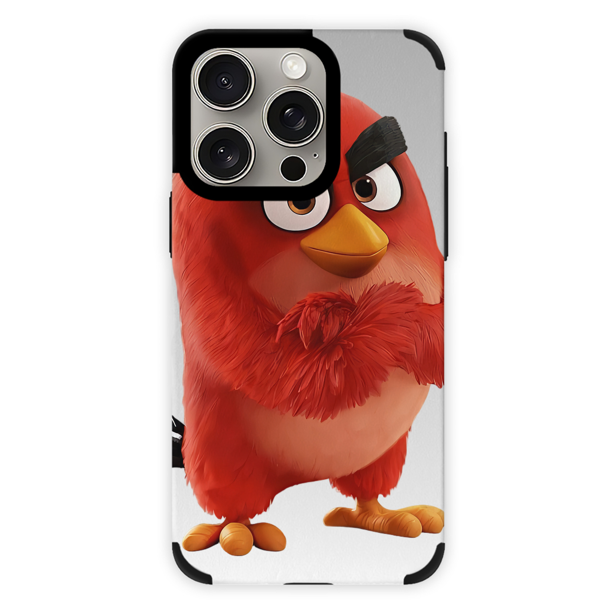 （画像用） Angry Birds アングリーバード 【iPhone15ProMax対応】 PUレザー スマホケース 耐衝撃＆黄変防止