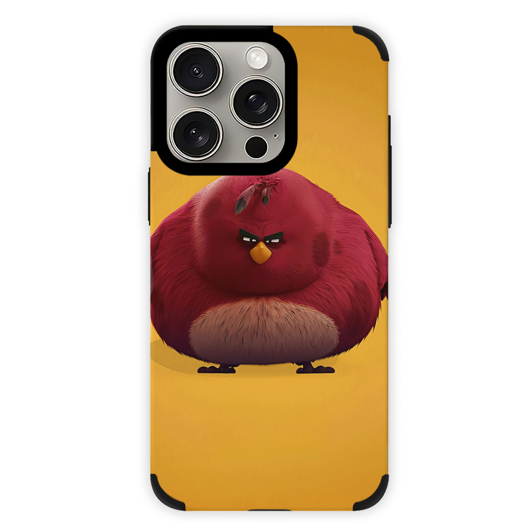（画像用） Angry Birds アングリーバード 【iPhone15ProMax対応】 PUレザー スマホケース 耐衝撃＆黄変防止