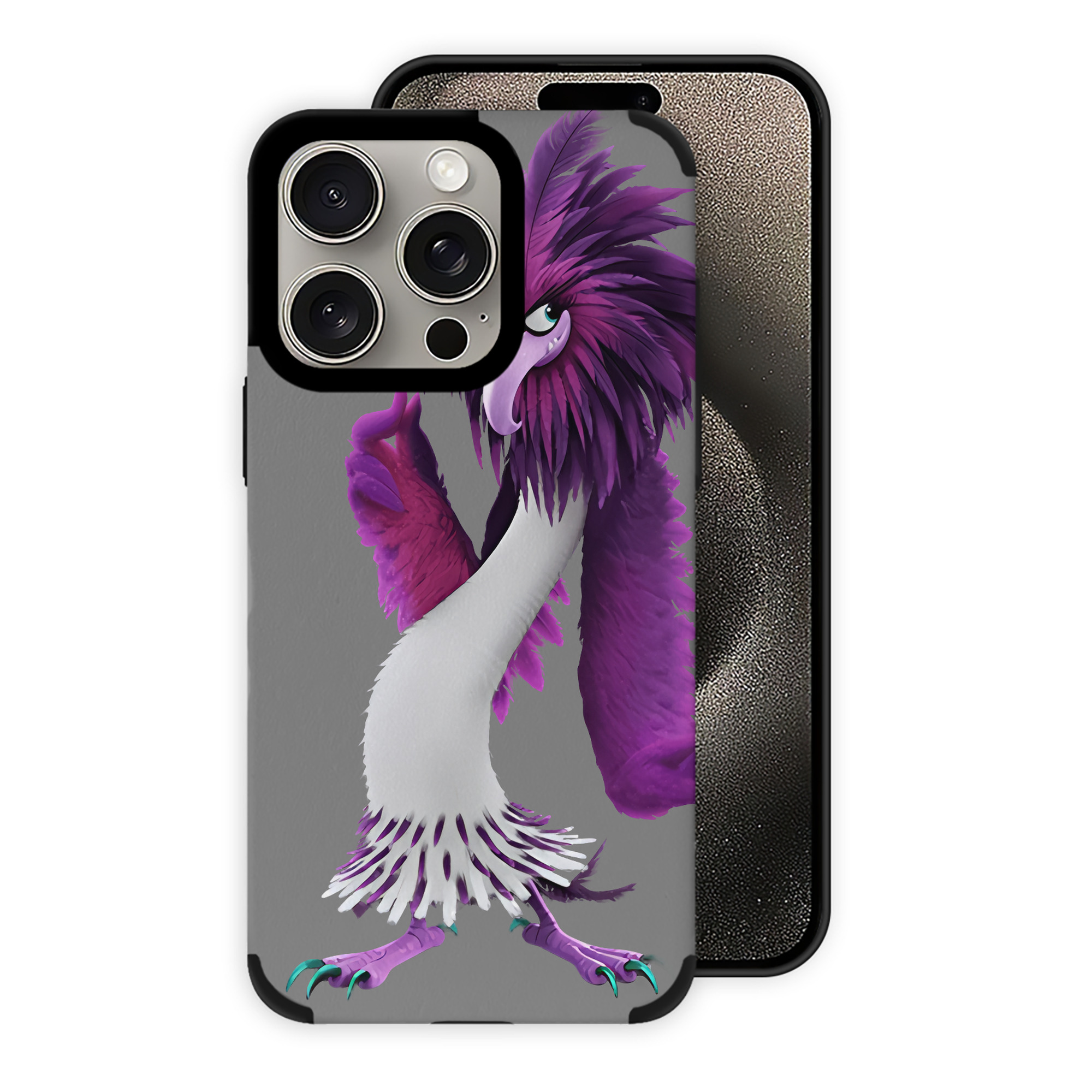 （画像用） Angry Birds アングリーバード 【iPhone15ProMax対応】 PUレザー スマホケース 耐衝撃＆黄変防止