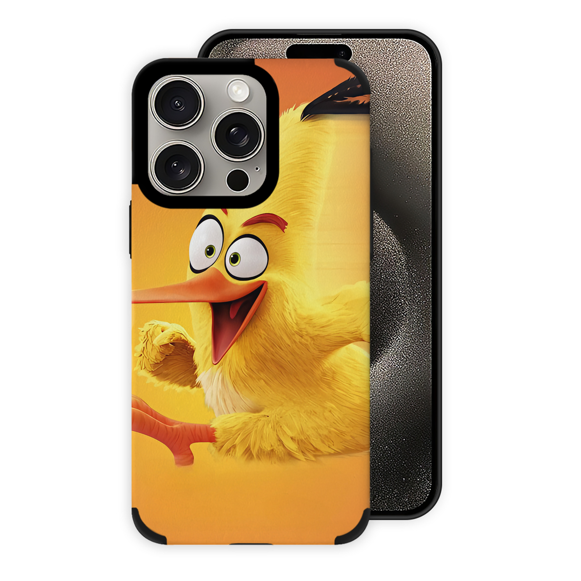 （画像用） Angry Birds アングリーバード 【iPhone15ProMax対応】 PUレザー スマホケース 耐衝撃＆黄変防止