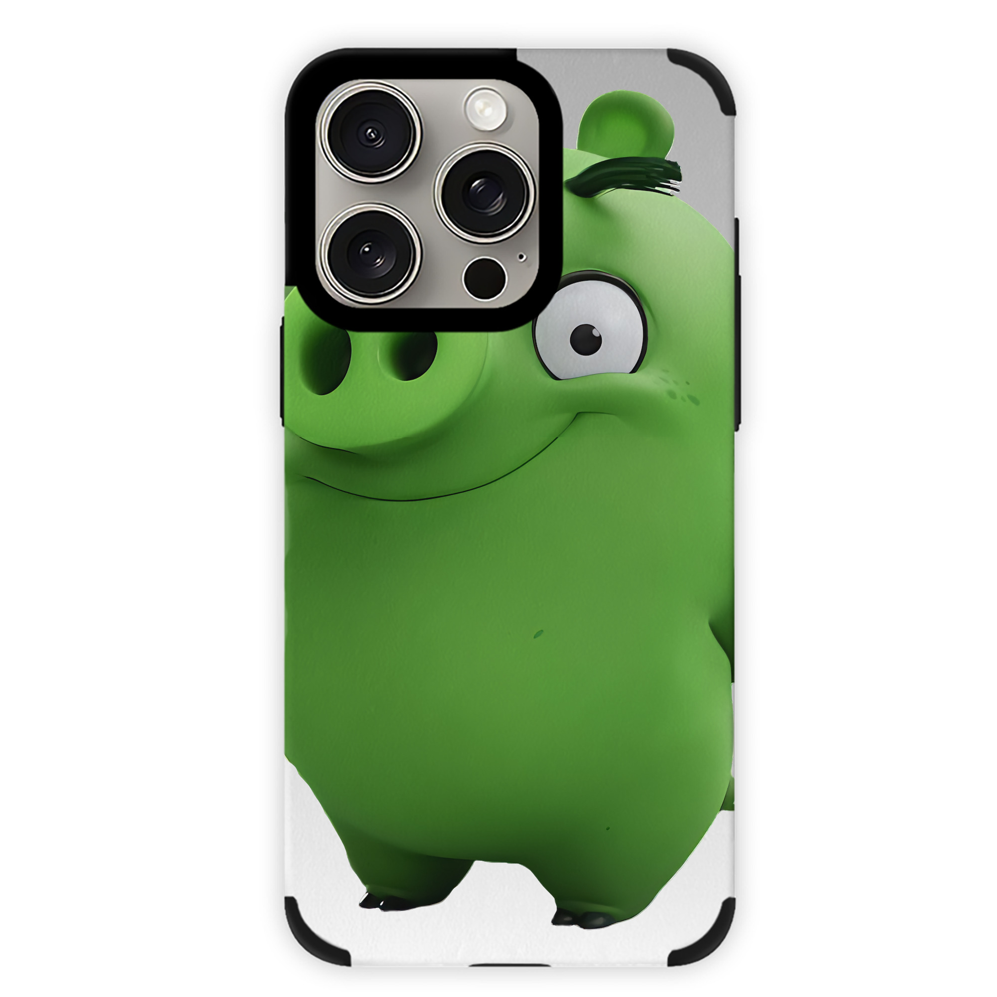 （画像用） Angry Birds アングリーバード 【iPhone15ProMax対応】 PUレザー スマホケース 耐衝撃＆黄変防止