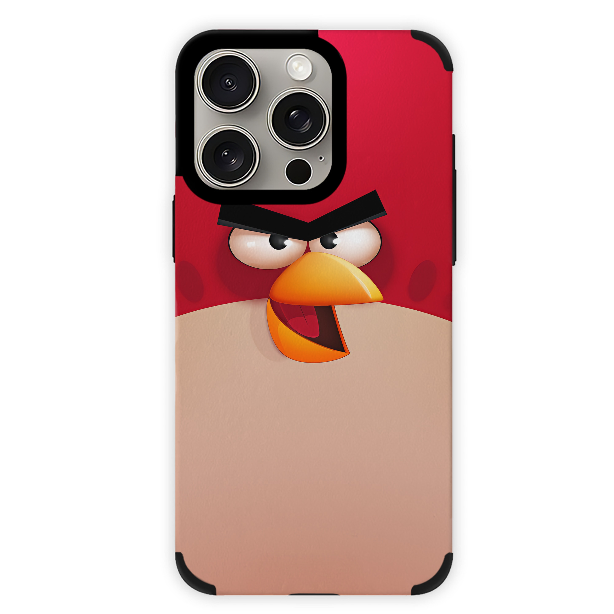 （画像用） Angry Birds アングリーバード 【iPhone15ProMax対応】 PUレザー スマホケース 耐衝撃＆黄変防止