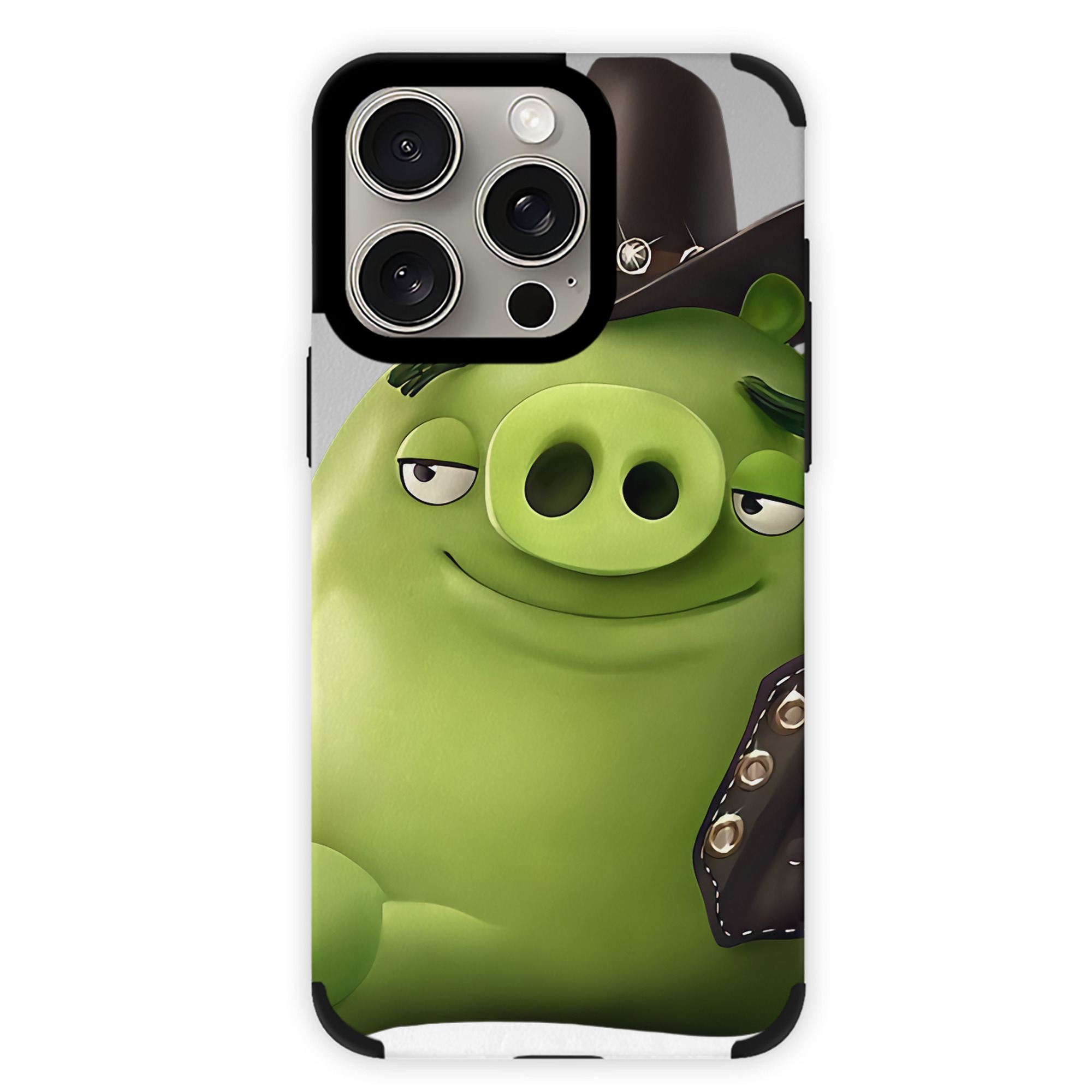 （画像用） Angry Birds アングリーバード 【iPhone15ProMax対応】 PUレザー スマホケース 耐衝撃＆黄変防止