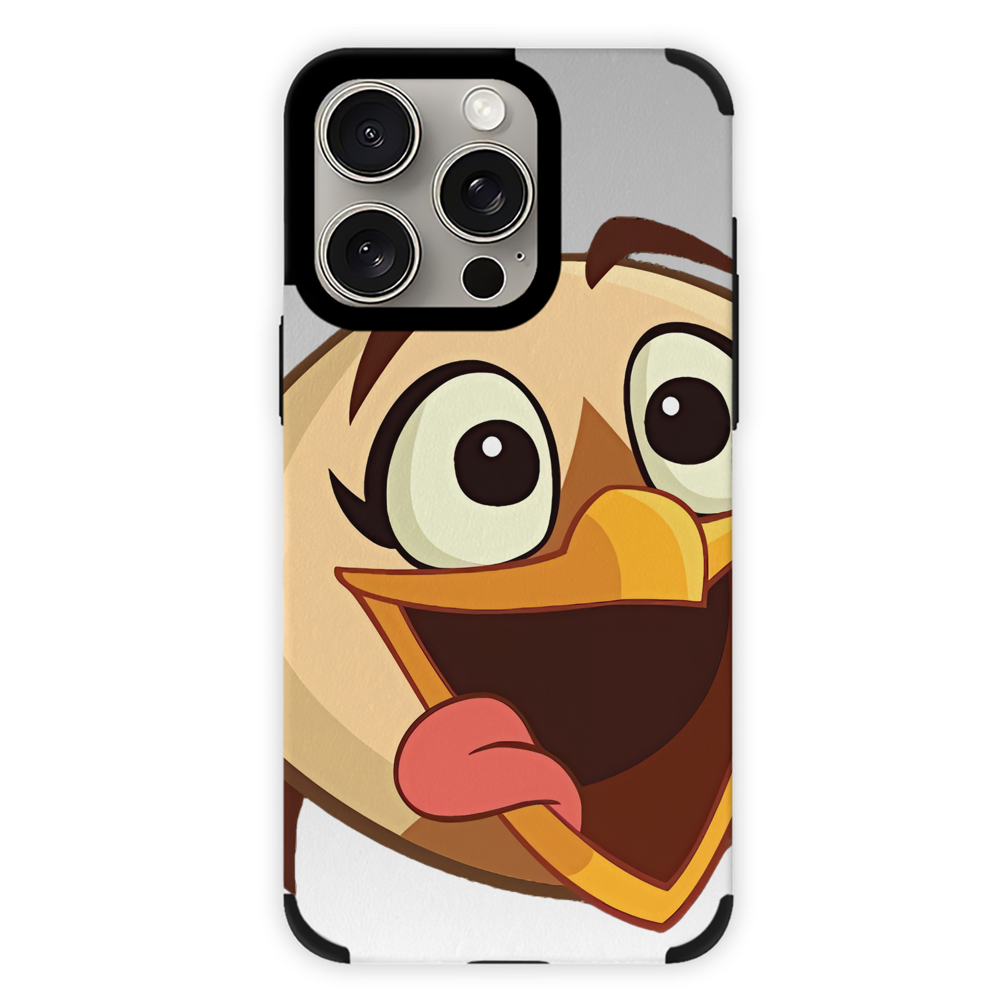 （画像用） Angry Birds アングリーバード 【iPhone15ProMax対応】 PUレザー スマホケース 耐衝撃＆黄変防止