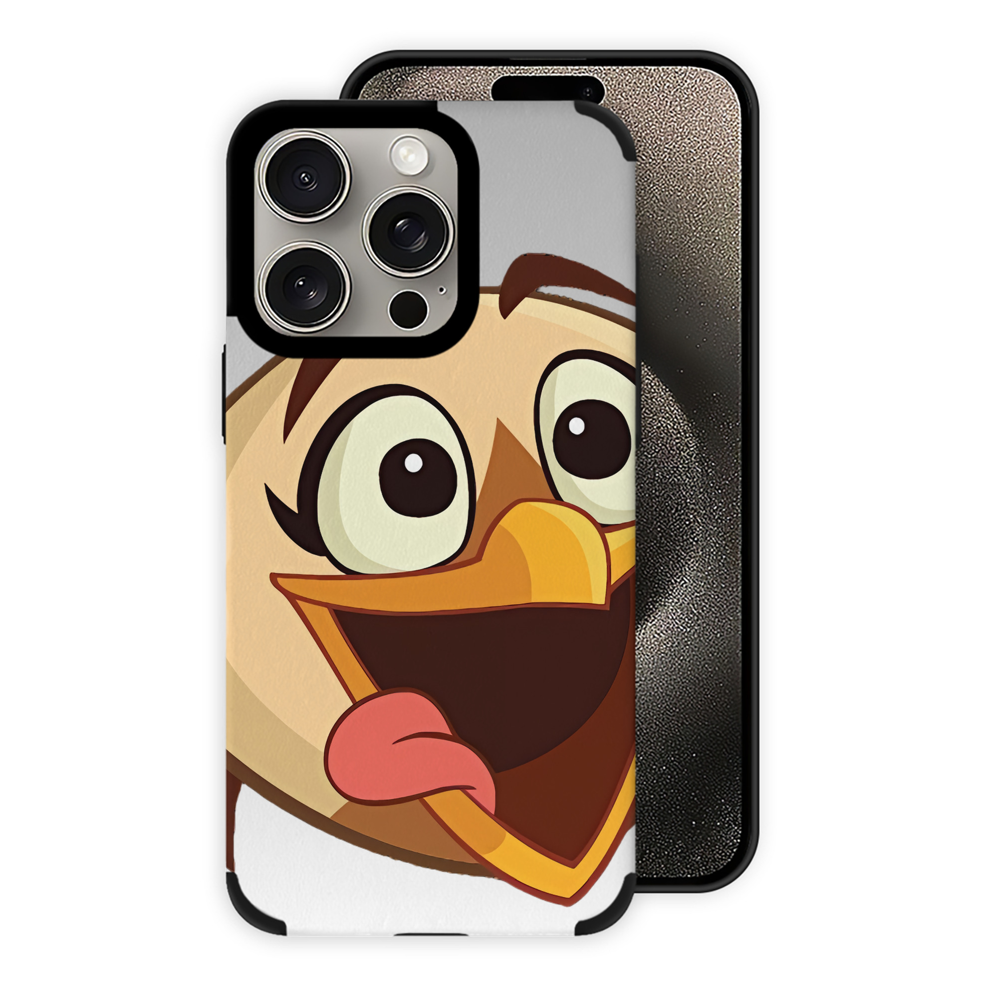 （画像用） Angry Birds アングリーバード 【iPhone15ProMax対応】 PUレザー スマホケース 耐衝撃＆黄変防止