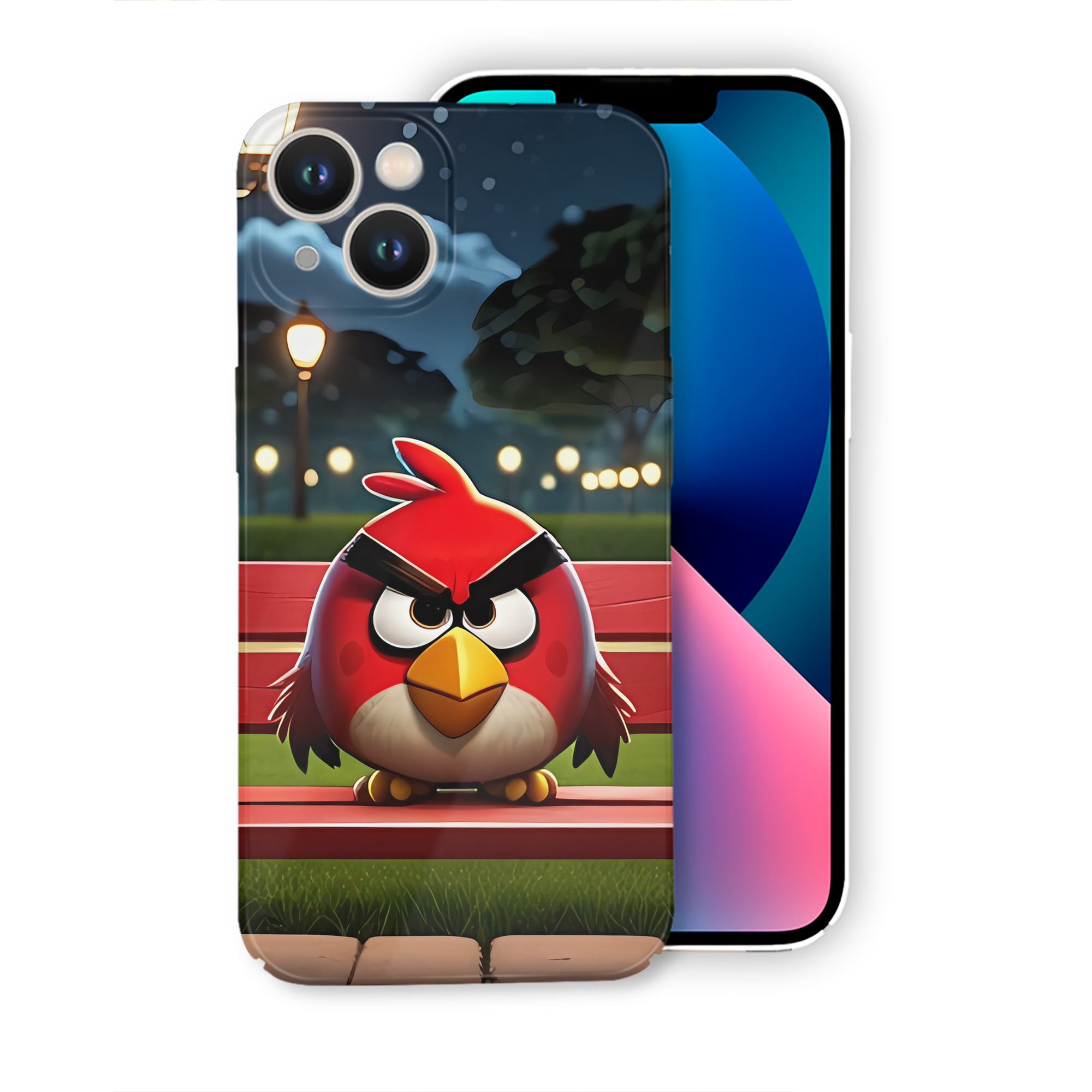 （画像用） Angry Birds アングリーバード 【iPhone 14シリーズ対応】ハードケース
