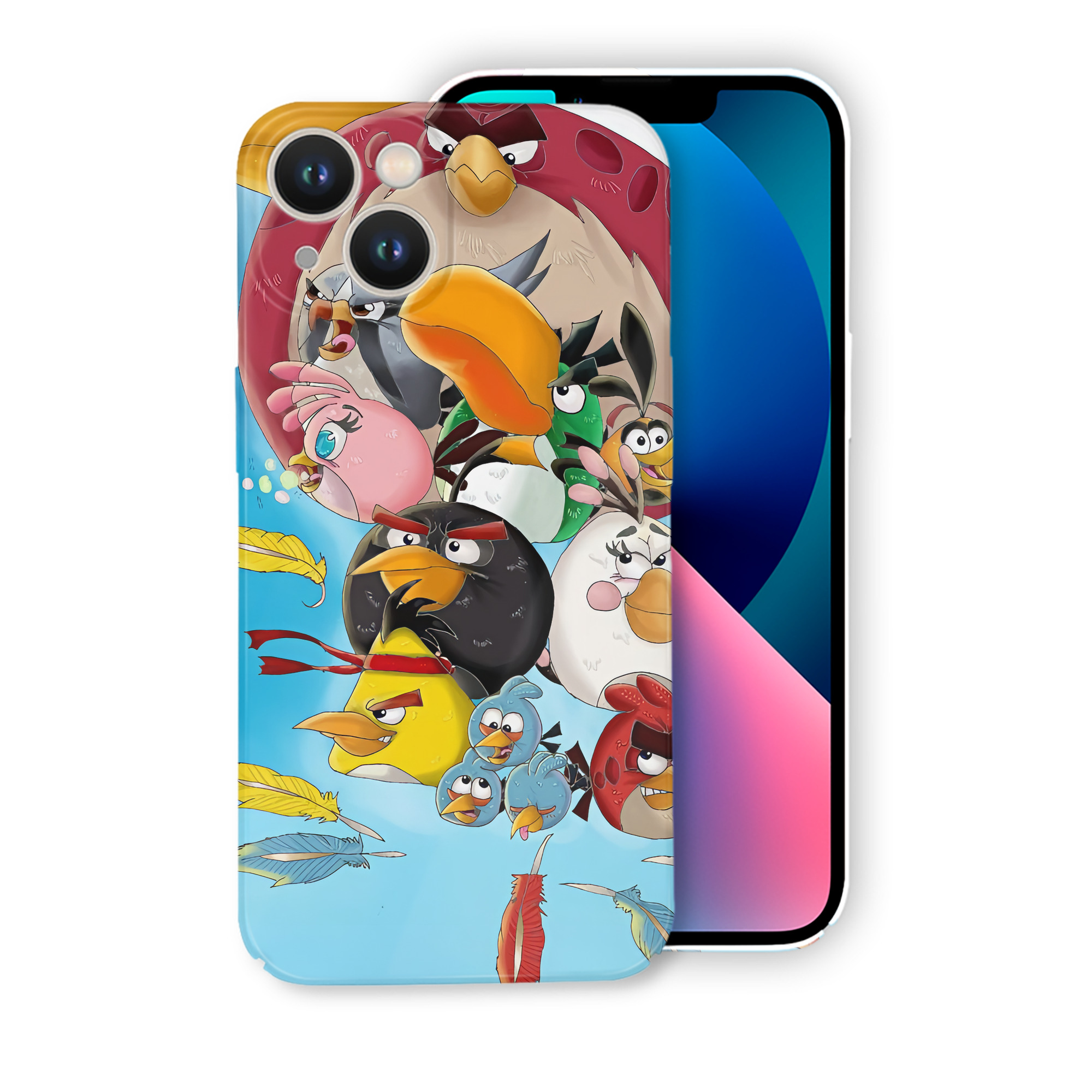 （画像用） Angry Birds アングリーバード 【iPhone 14シリーズ対応】ハードケース