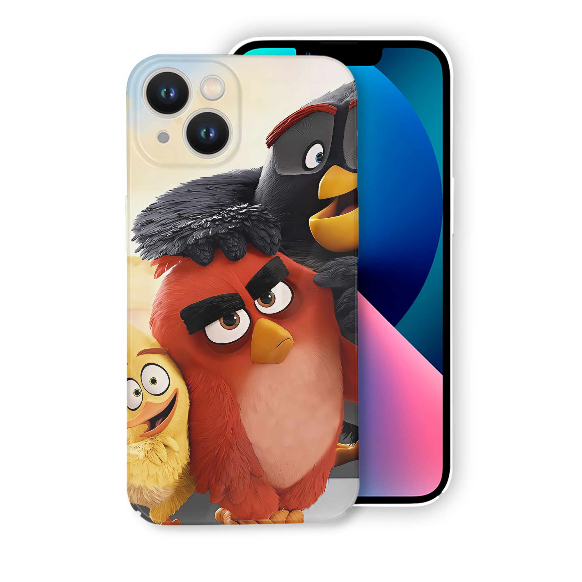 （画像用） Angry Birds アングリーバード 【iPhone 14シリーズ対応】ハードケース