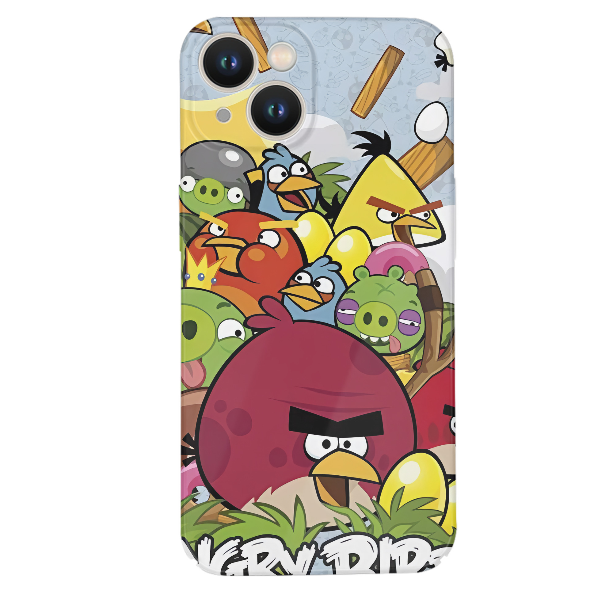 （画像用） Angry Birds アングリーバード 【iPhone 14シリーズ対応】ハードケース