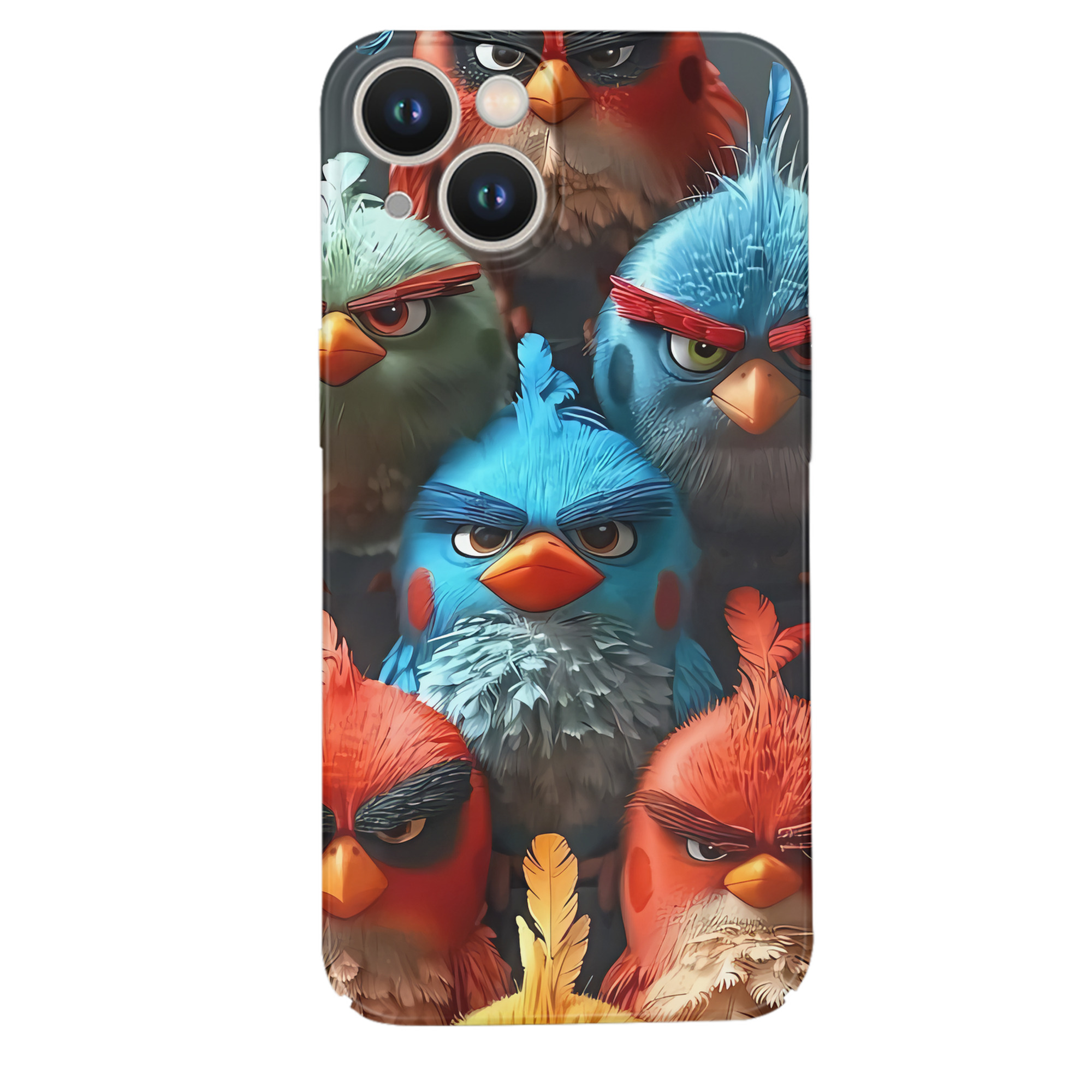 （画像用） Angry Birds アングリーバード 【iPhone 14シリーズ対応】ハードケース