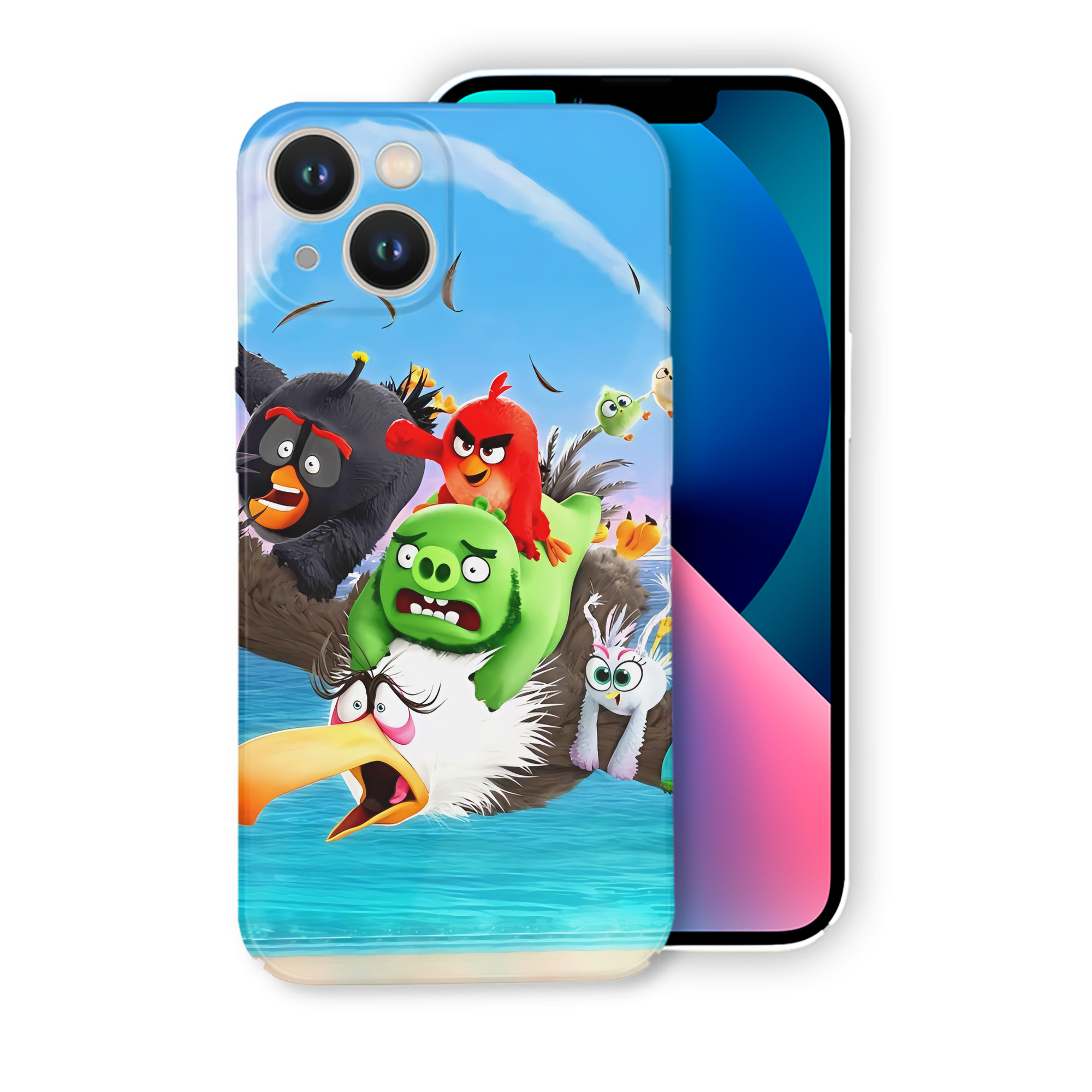 （画像用） Angry Birds アングリーバード 【iPhone 14シリーズ対応】ハードケース