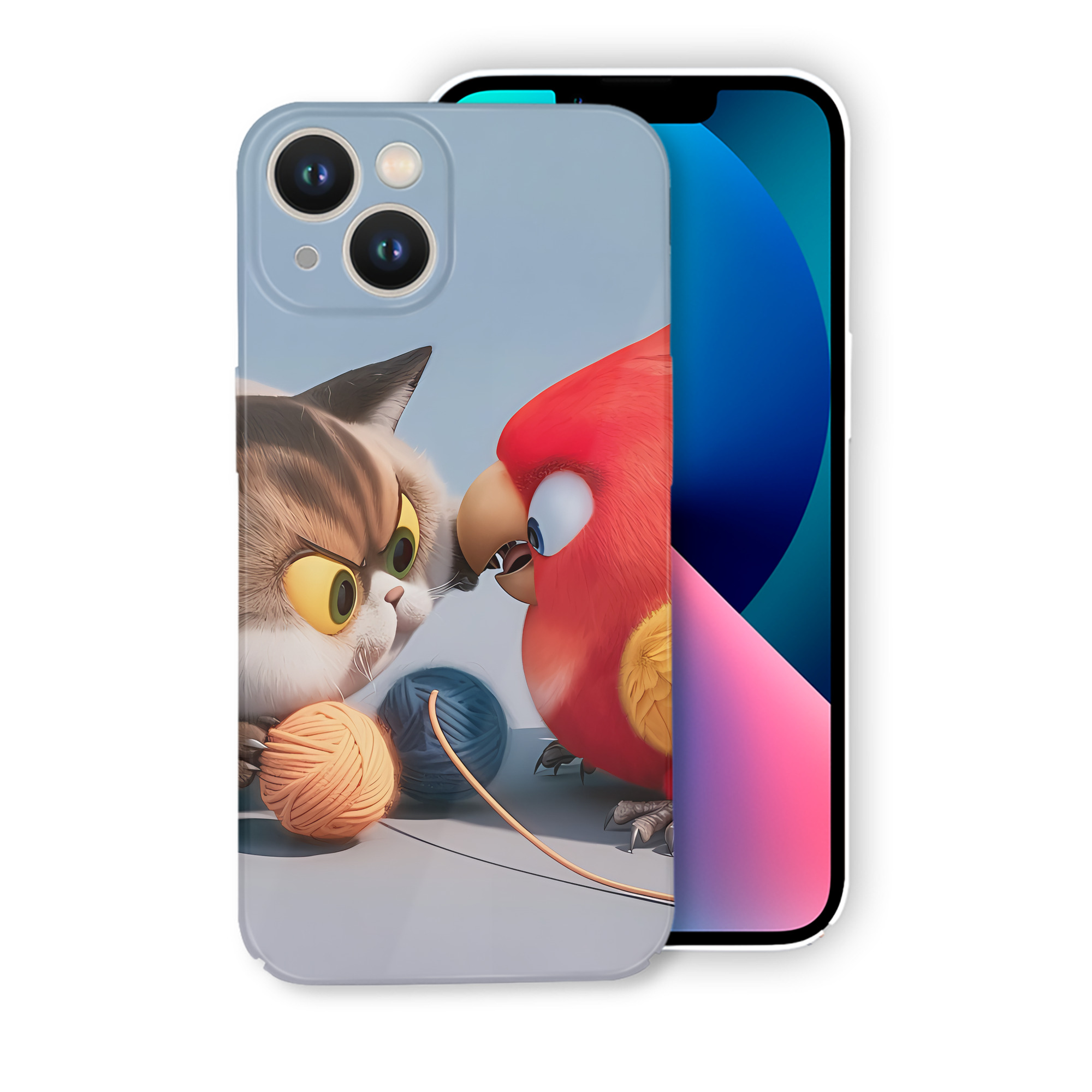 （画像用） Angry Birds アングリーバード 【iPhone 14シリーズ対応】ハードケース