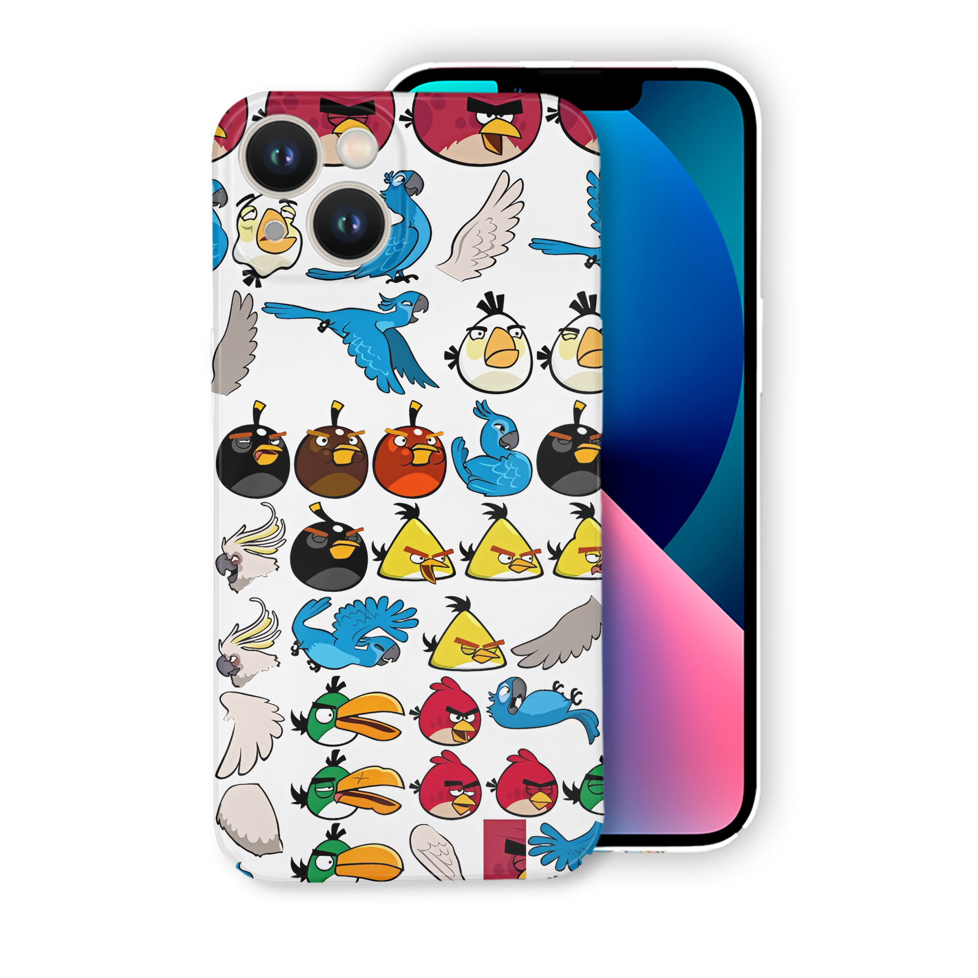 （画像用） Angry Birds アングリーバード 【iPhone 14シリーズ対応】ハードケース