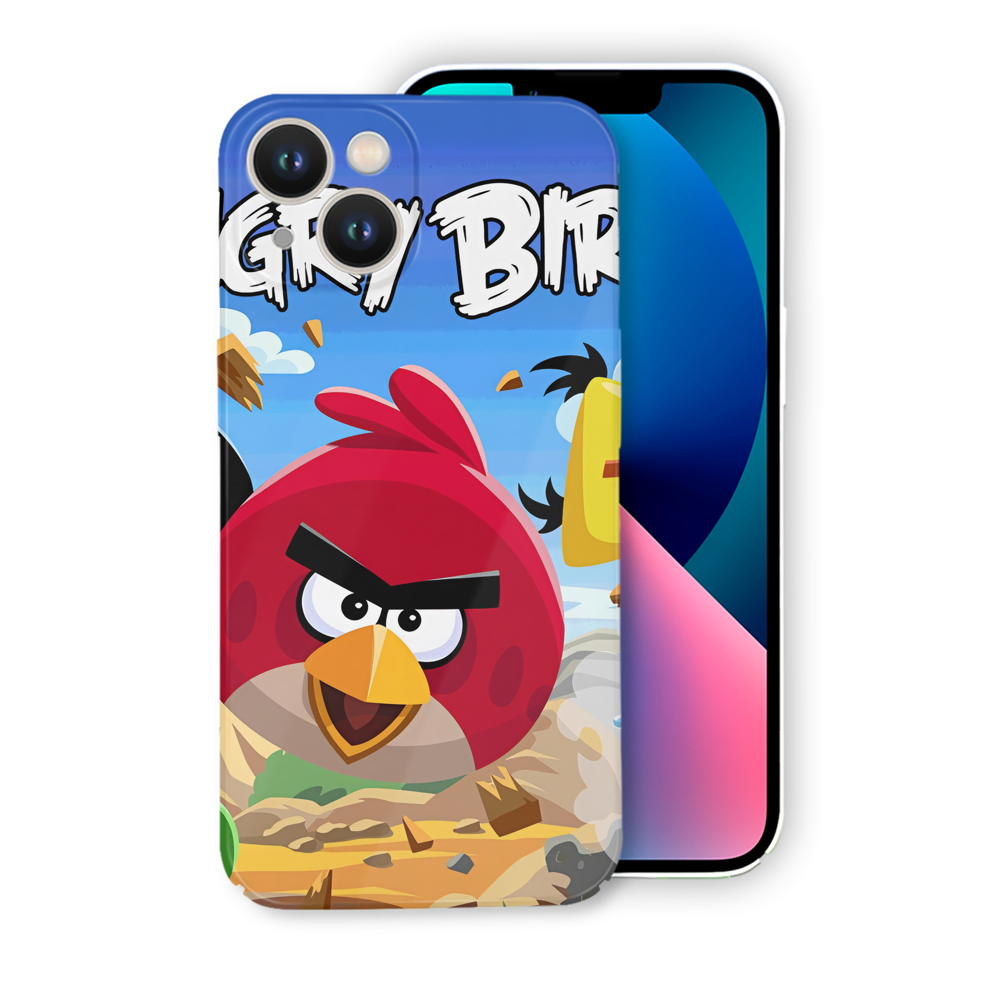 （画像用） Angry Birds アングリーバード 【iPhone 14シリーズ対応】ハードケース