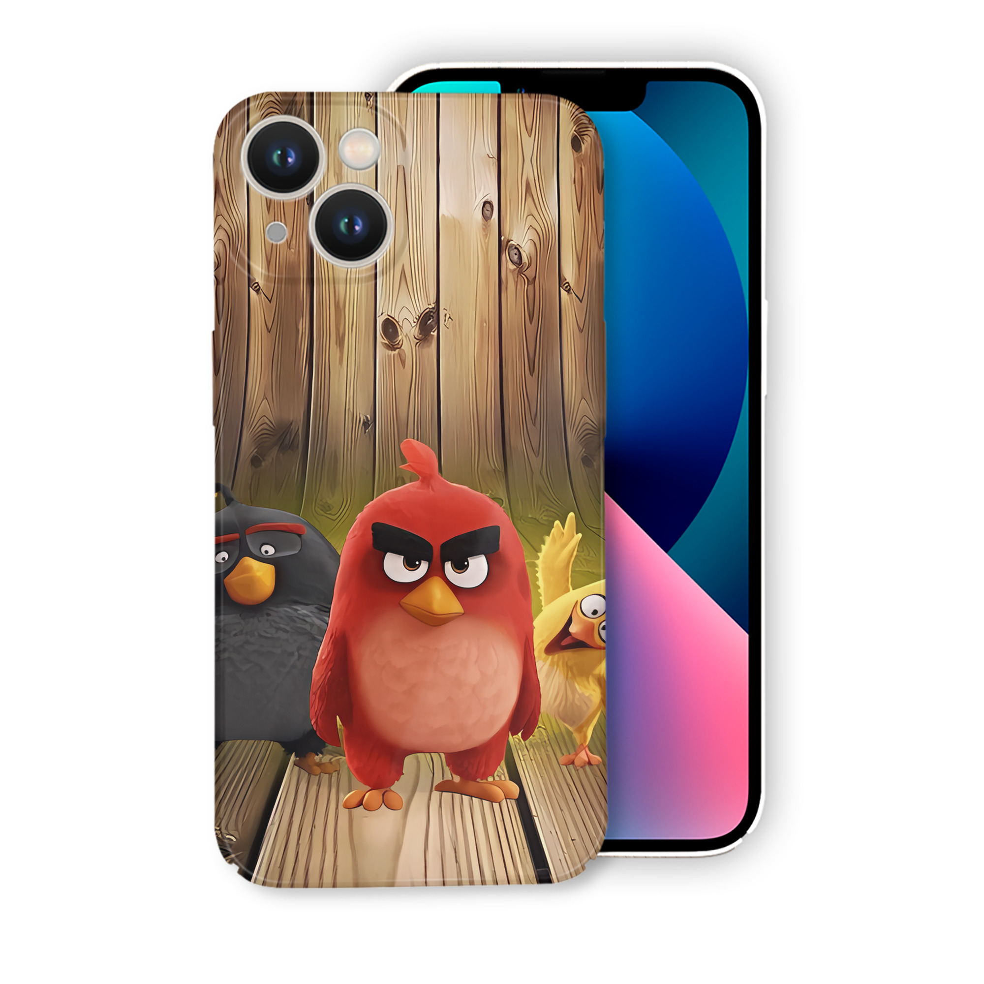 （画像用） Angry Birds アングリーバード 【iPhone 14シリーズ対応】ハードケース