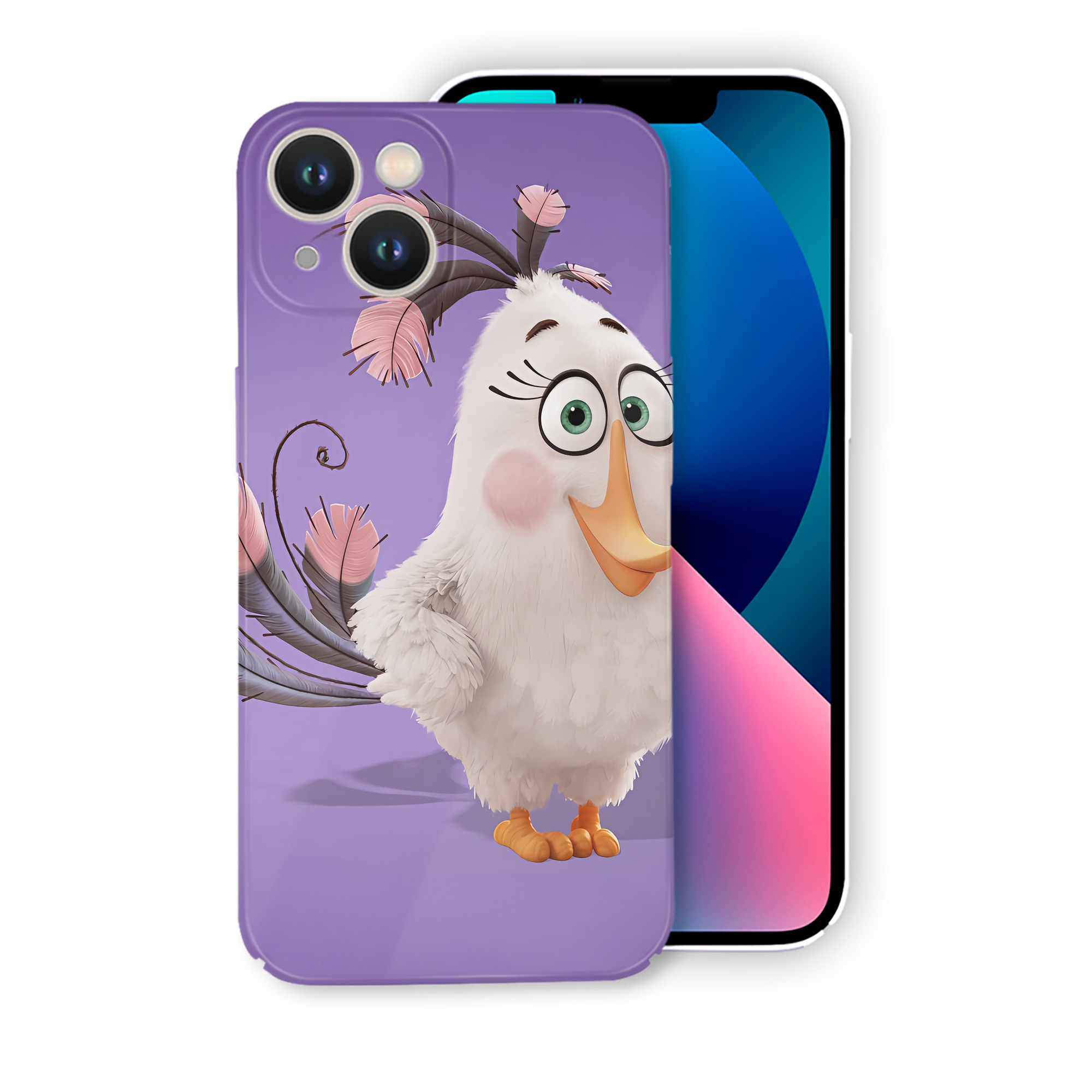 （画像用） Angry Birds アングリーバード 【iPhone 14シリーズ対応】ハードケース