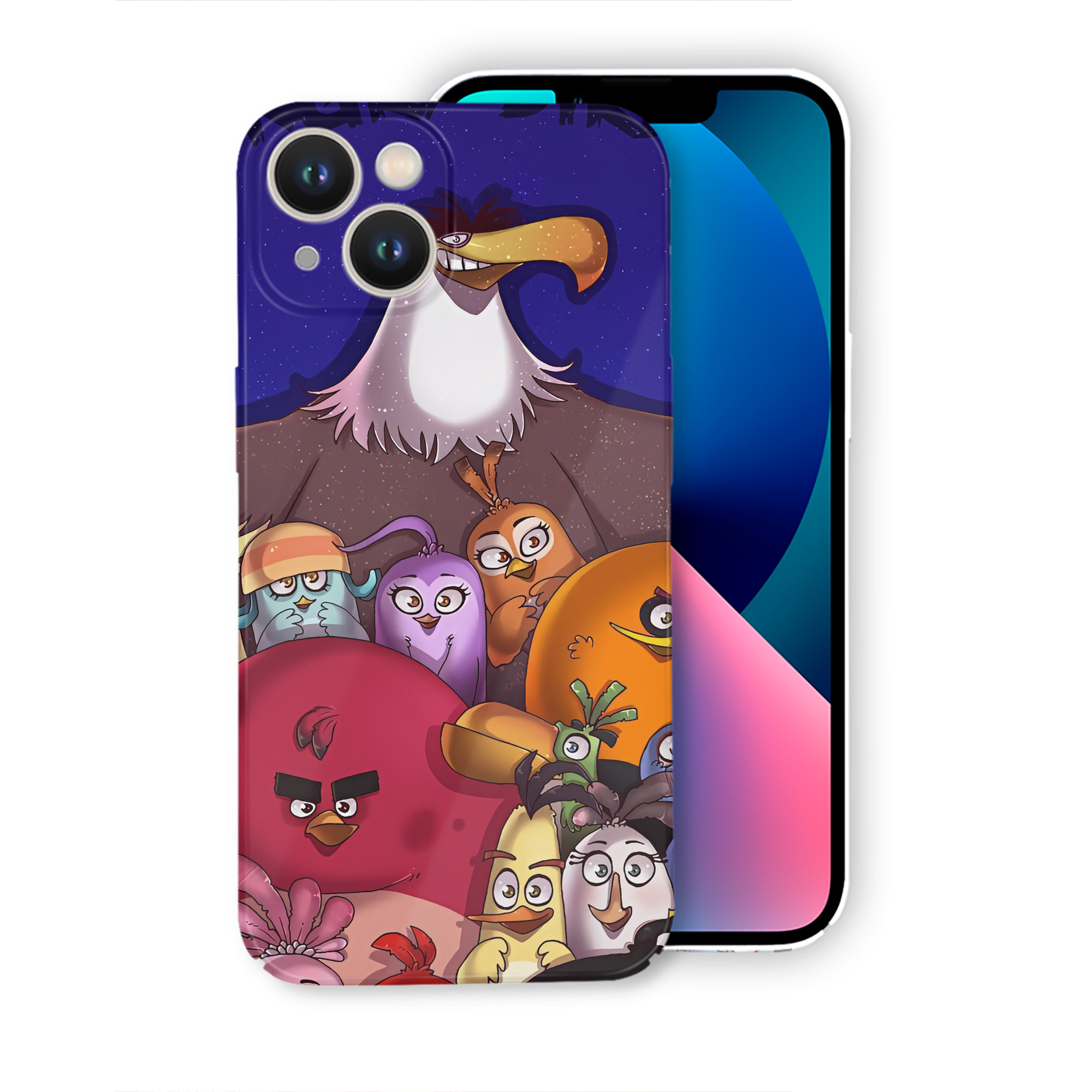 （画像用） Angry Birds アングリーバード 【iPhone 14シリーズ対応】ハードケース