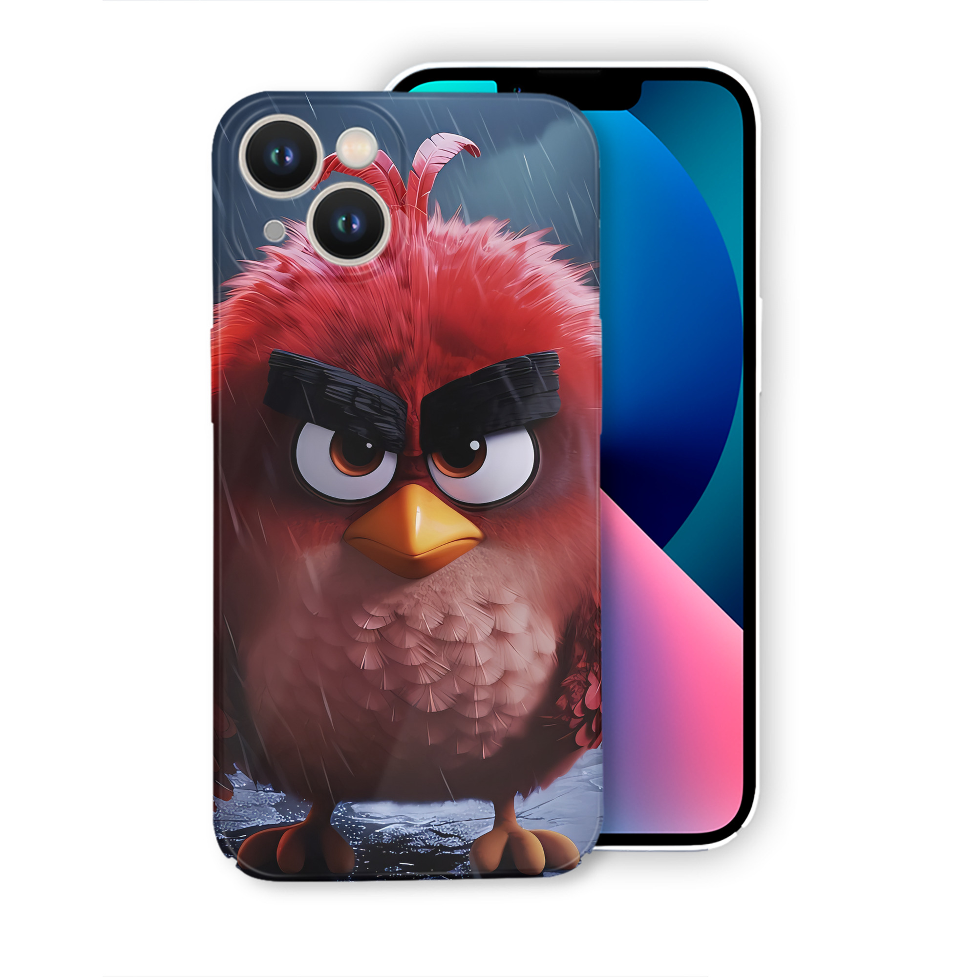 （画像用） Angry Birds アングリーバード 【iPhone 14シリーズ対応】ハードケース