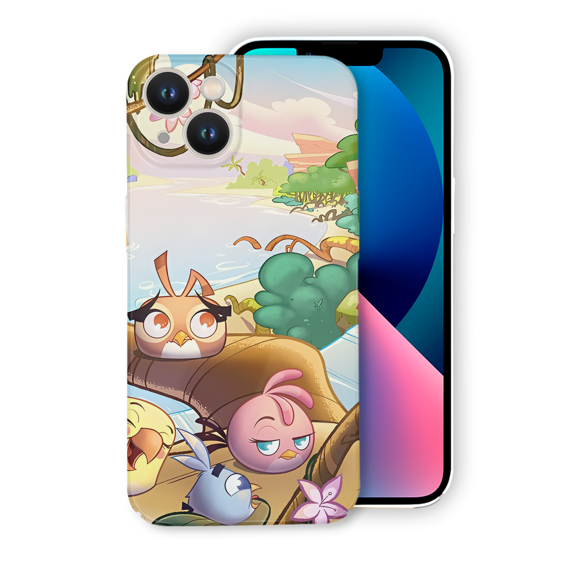 （画像用） Angry Birds アングリーバード 【iPhone 14シリーズ対応】ハードケース