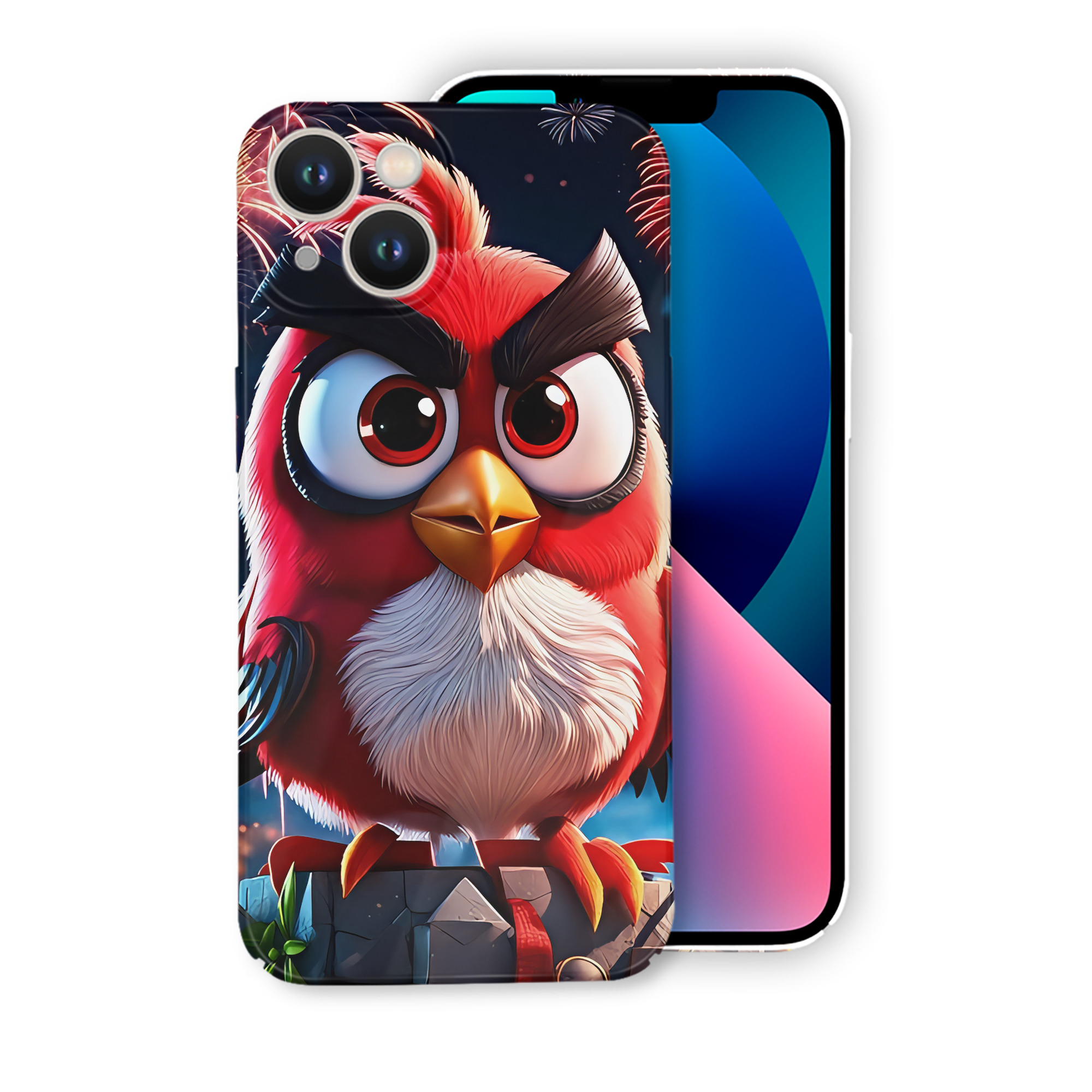 （画像用） Angry Birds アングリーバード 【iPhone 14シリーズ対応】ハードケース