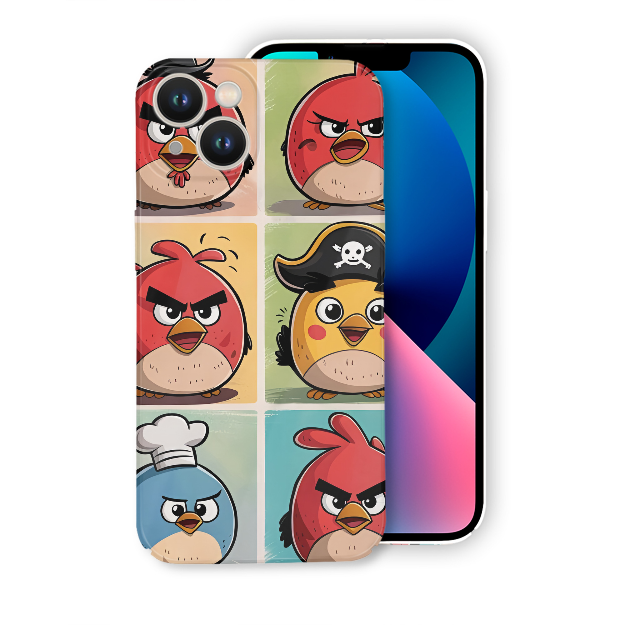 （画像用） Angry Birds アングリーバード 【iPhone 14シリーズ対応】ハードケース