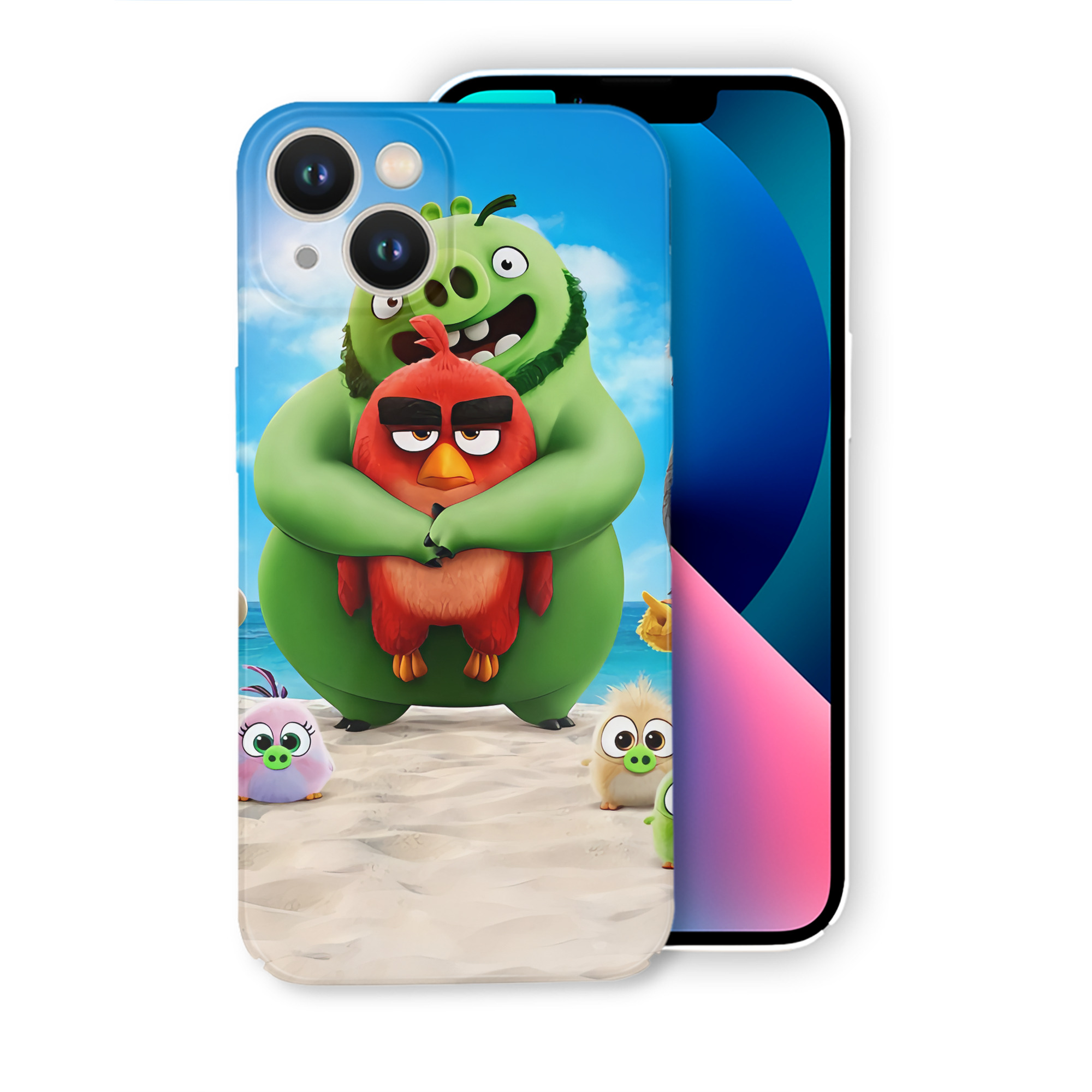 （画像用） Angry Birds アングリーバード 【iPhone 14シリーズ対応】ハードケース