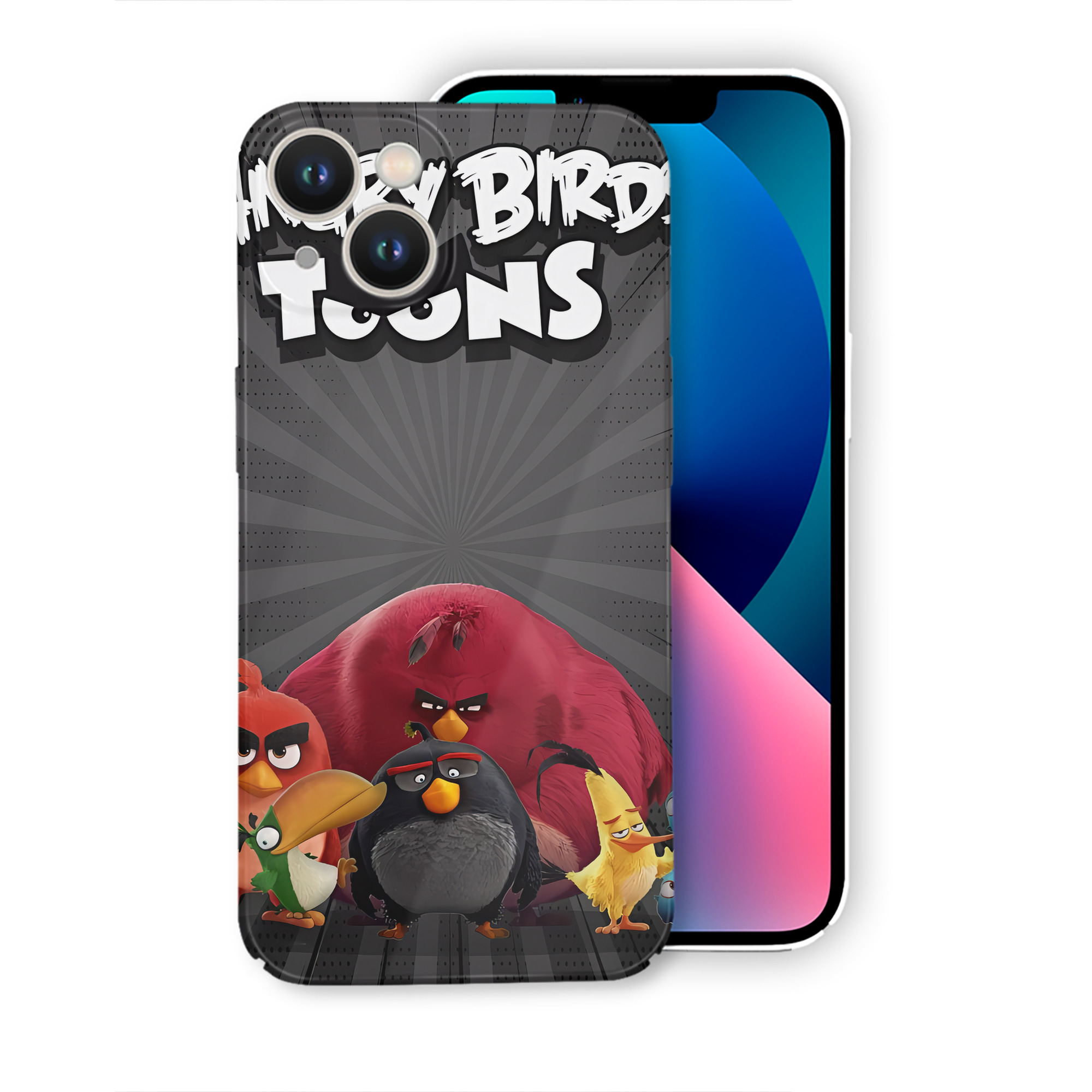 （画像用） Angry Birds アングリーバード 【iPhone 14シリーズ対応】ハードケース