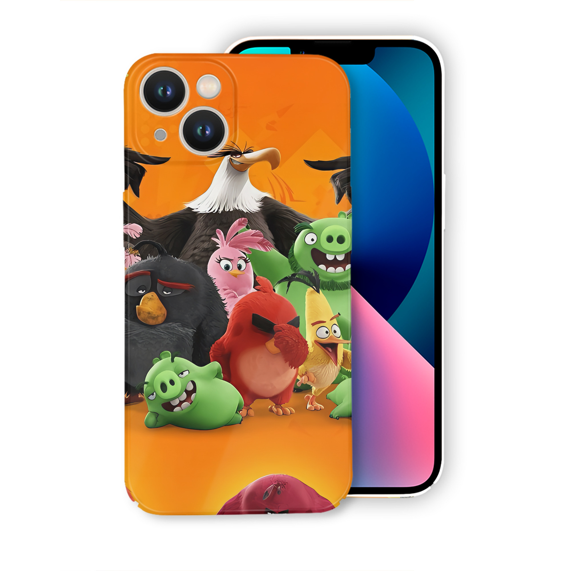 （画像用） Angry Birds アングリーバード 【iPhone 14シリーズ対応】ハードケース