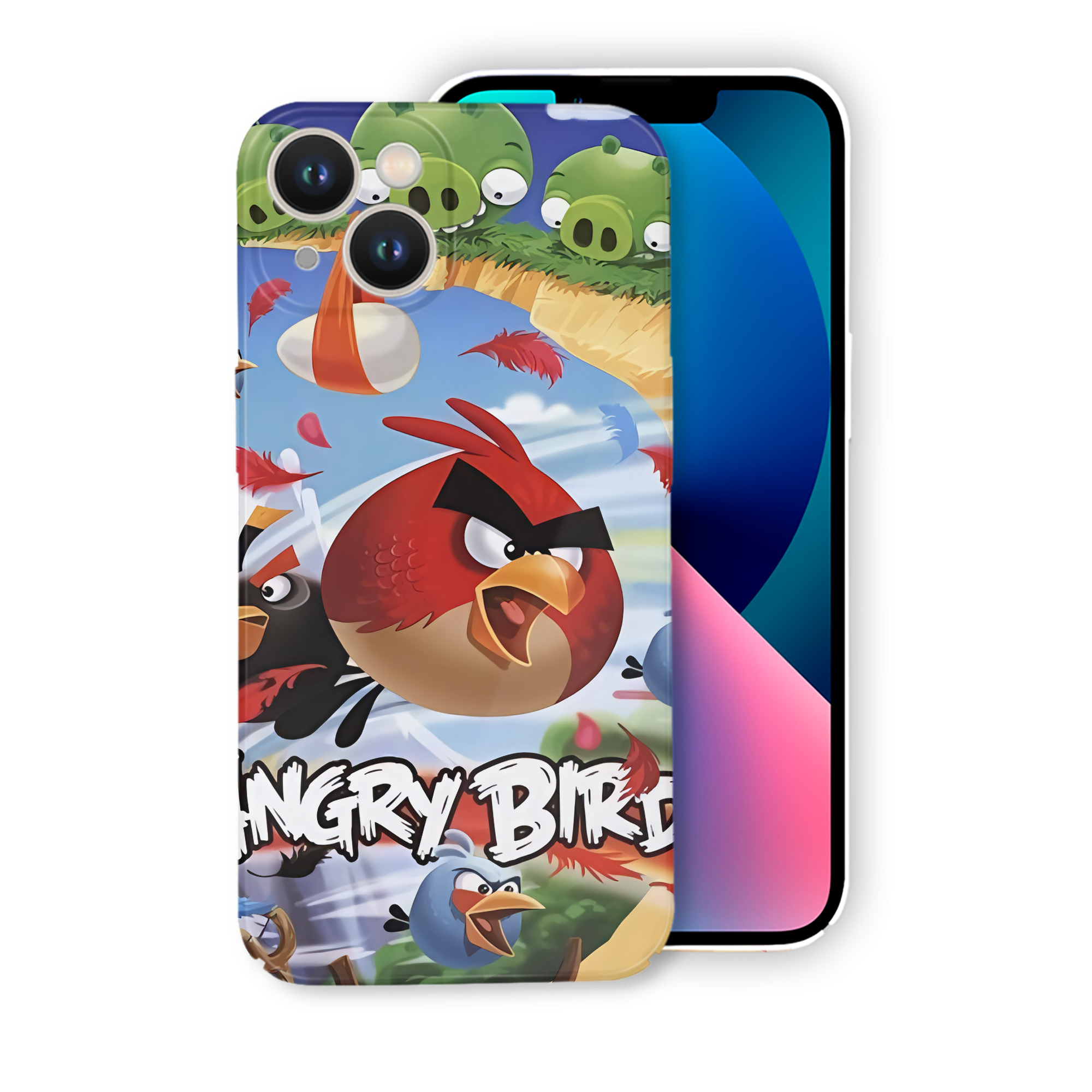 （画像用） Angry Birds アングリーバード 【iPhone 14シリーズ対応】ハードケース