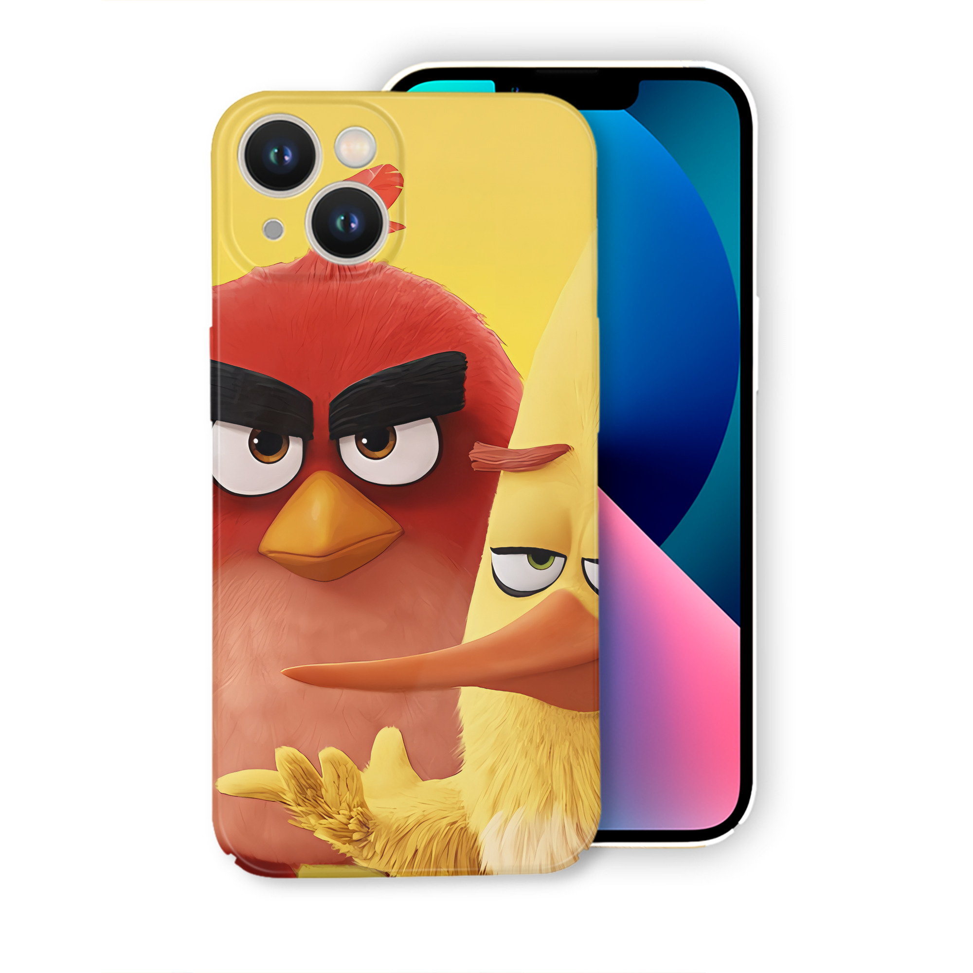 （画像用） Angry Birds アングリーバード 【iPhone 14シリーズ対応】ハードケース