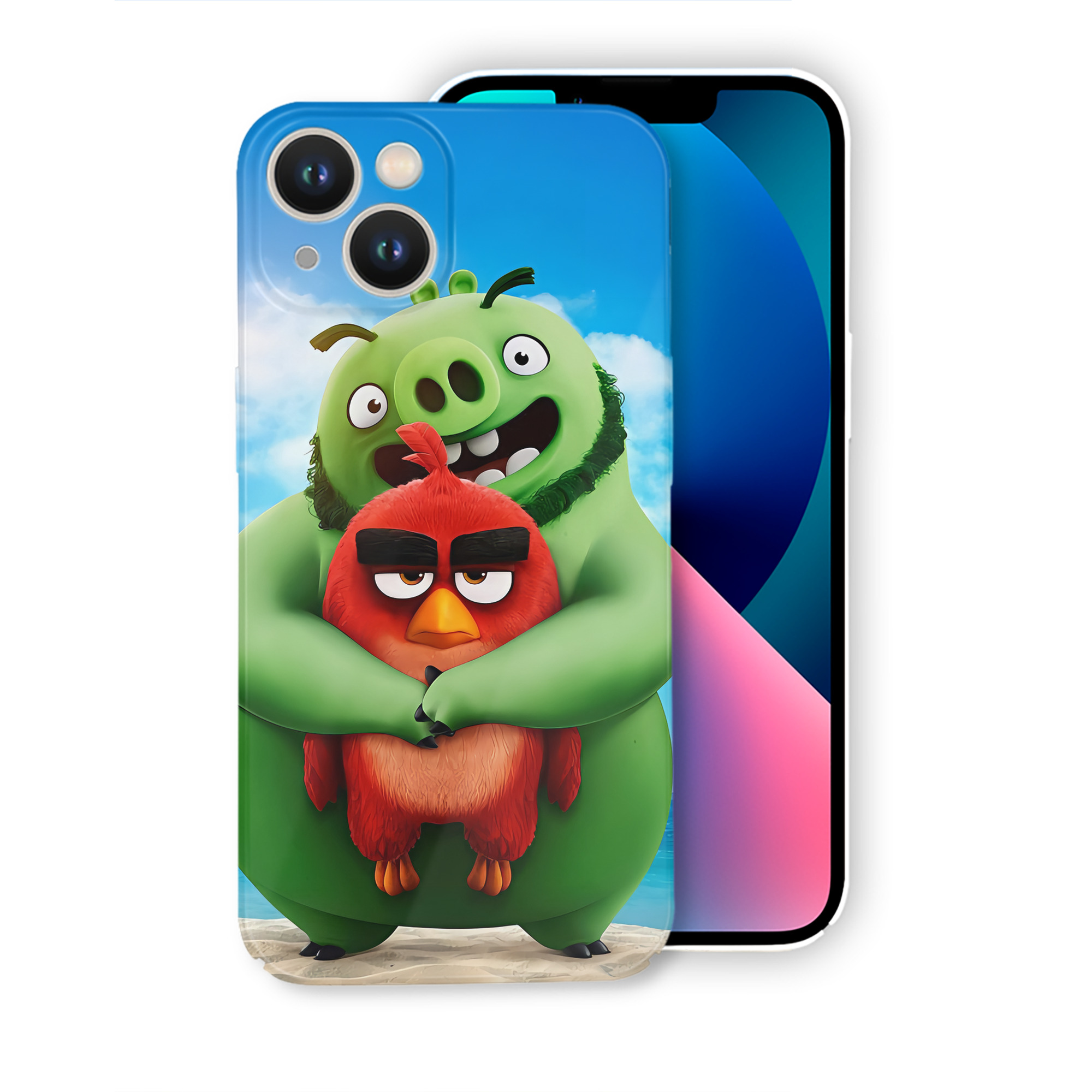 （画像用） Angry Birds アングリーバード 【iPhone 14シリーズ対応】ハードケース