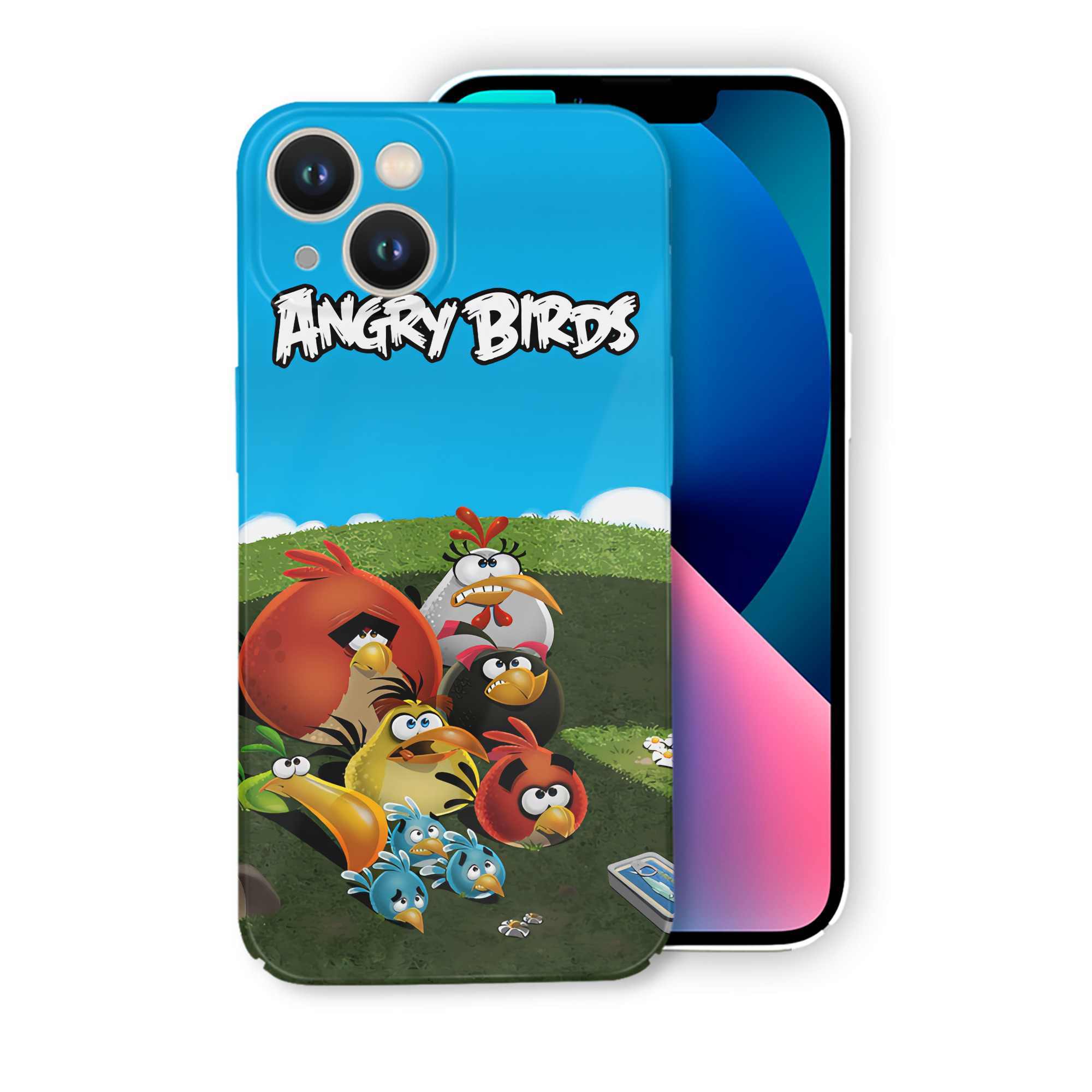 （画像用） Angry Birds アングリーバード 【iPhone 14シリーズ対応】ハードケース