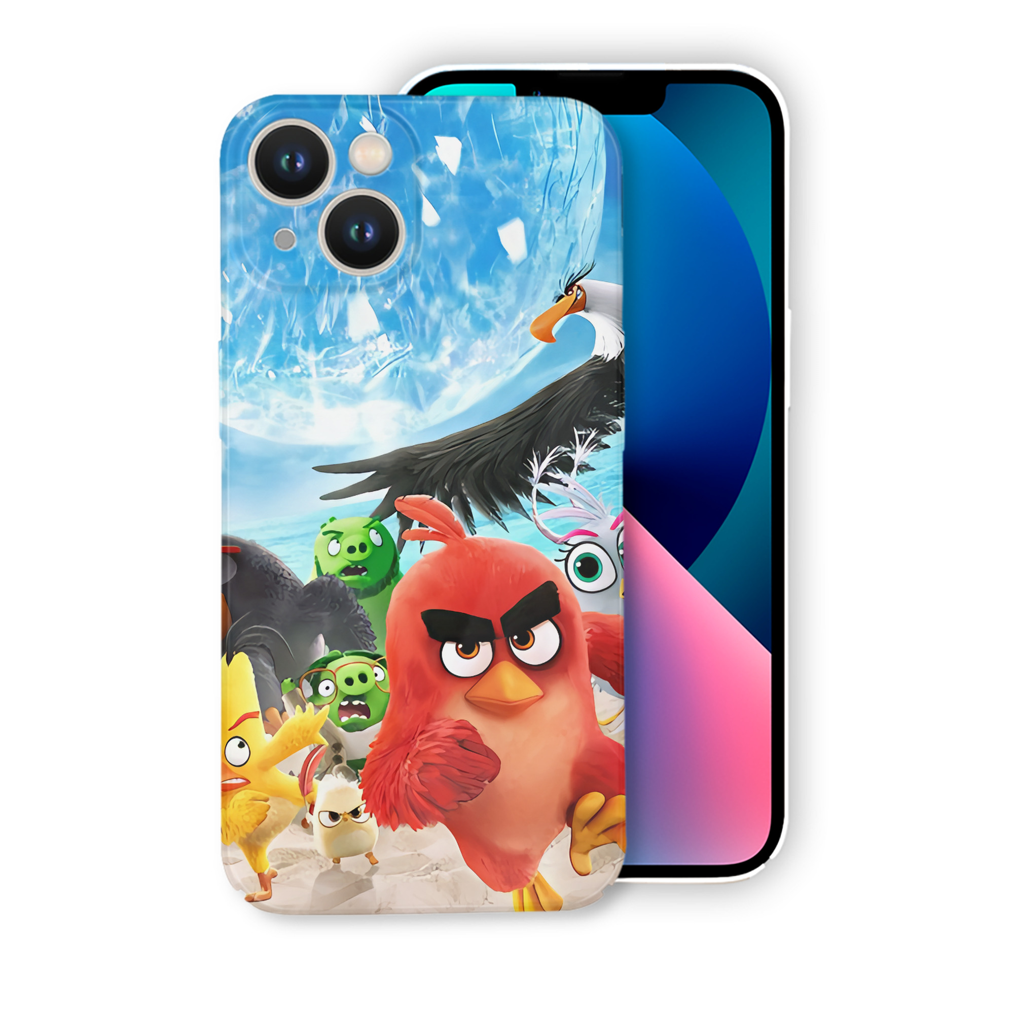 （画像用） Angry Birds アングリーバード 【iPhone 14シリーズ対応】ハードケース