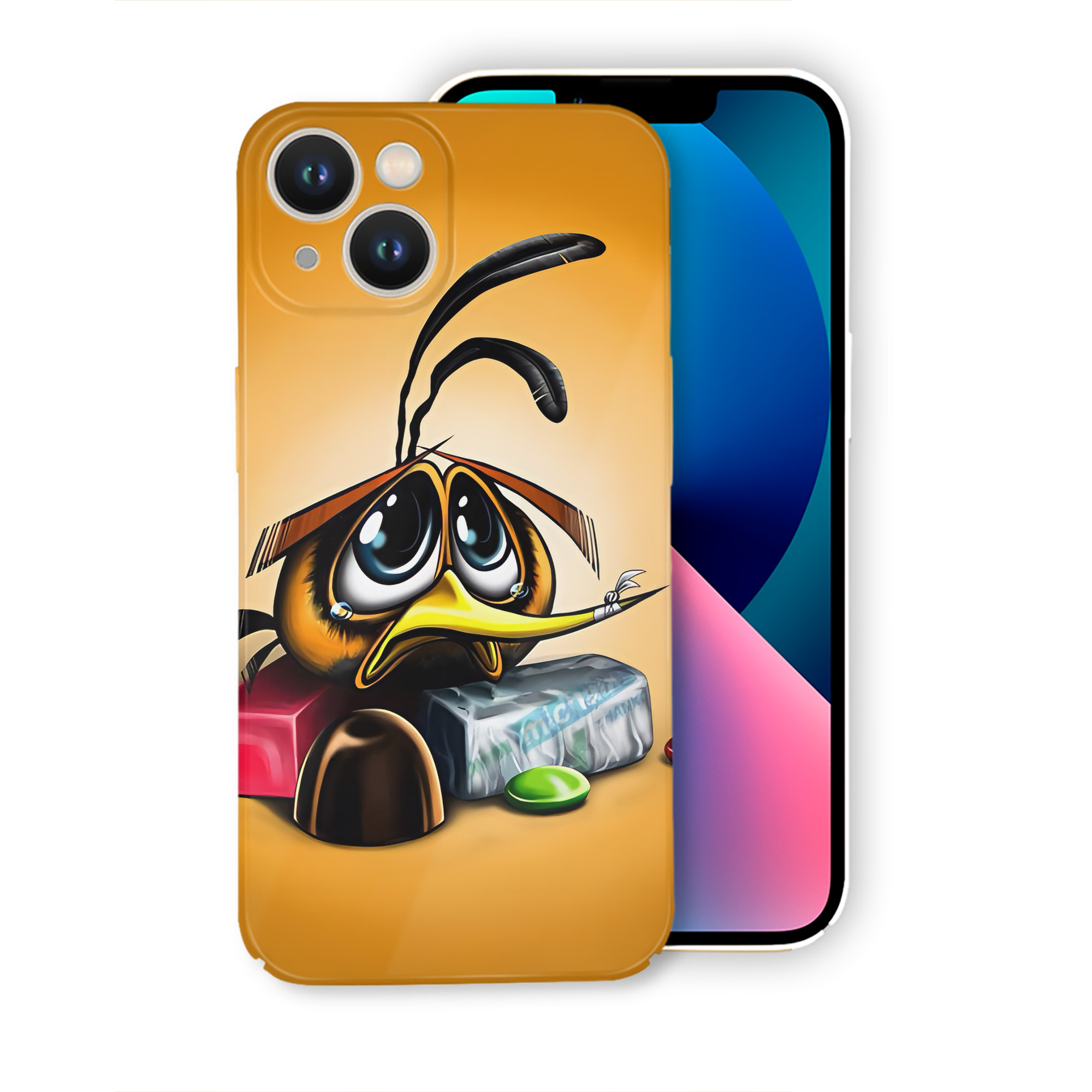 （画像用） Angry Birds アングリーバード 【iPhone 14シリーズ対応】ハードケース