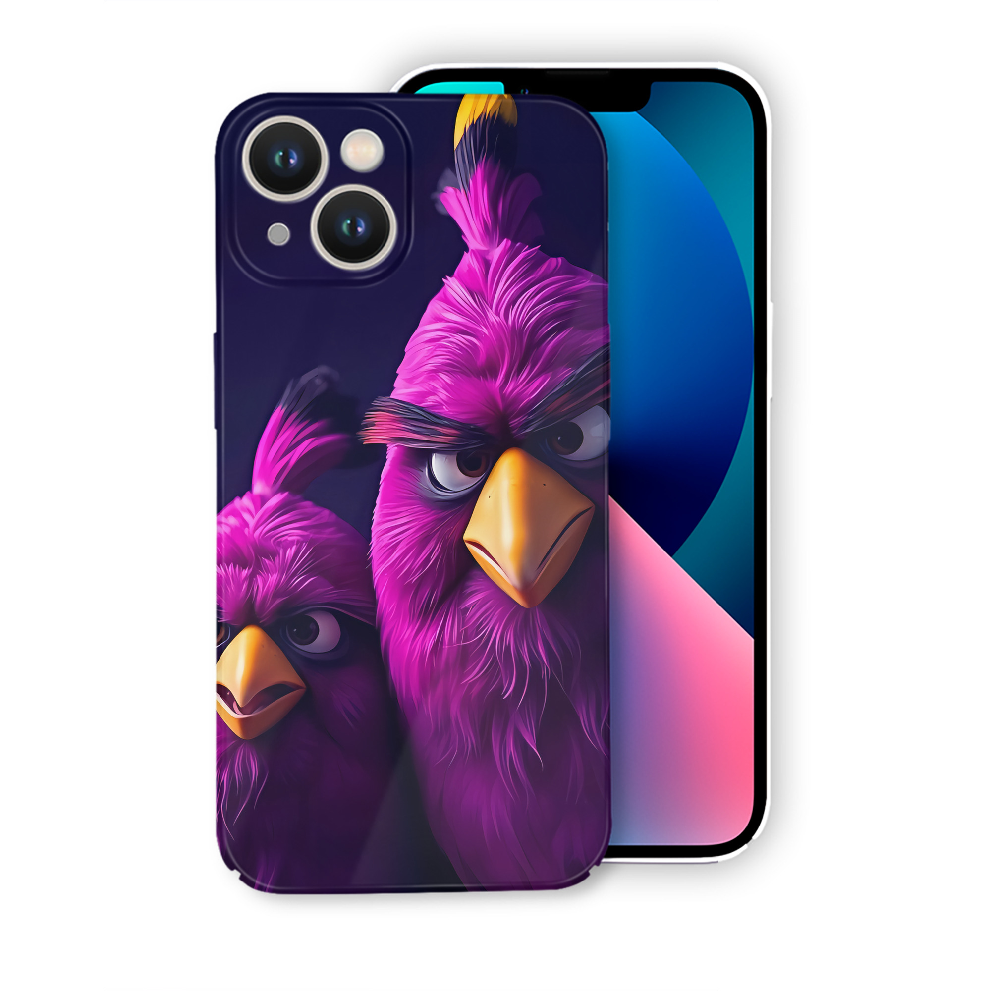 （画像用） Angry Birds アングリーバード 【iPhone 14シリーズ対応】ハードケース