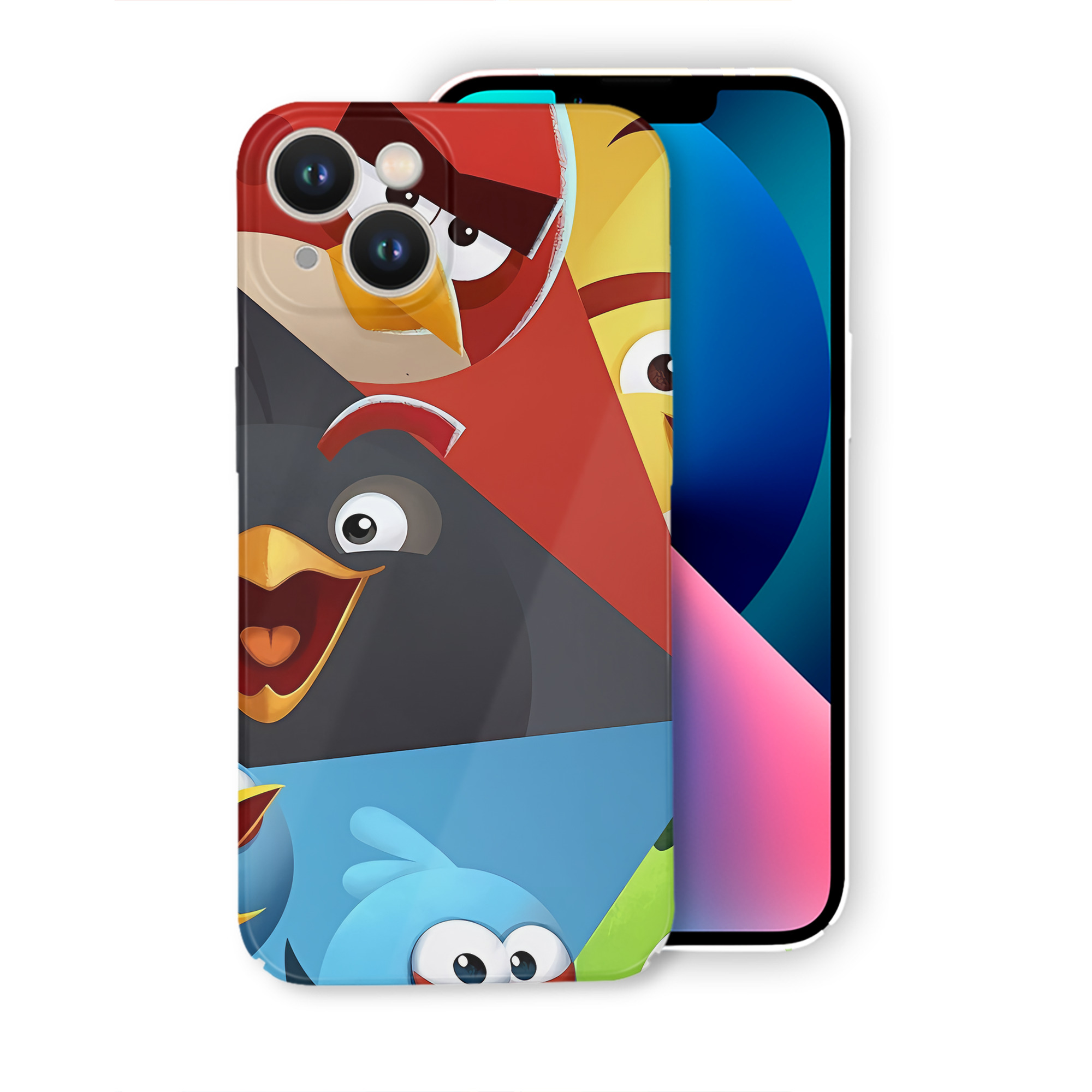 （画像用） Angry Birds アングリーバード 【iPhone 14シリーズ対応】ハードケース