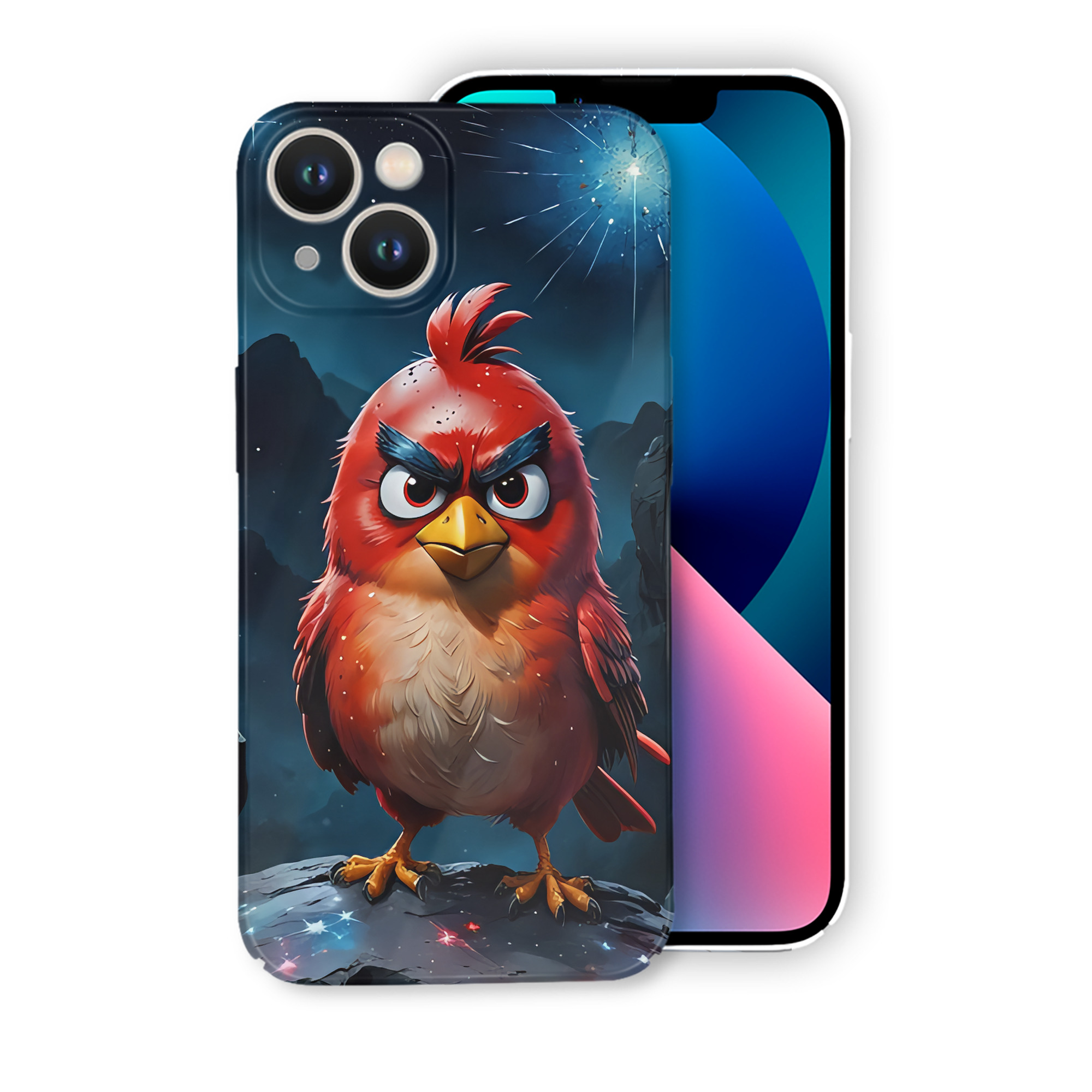 （画像用） Angry Birds アングリーバード 【iPhone 14シリーズ対応】ハードケース