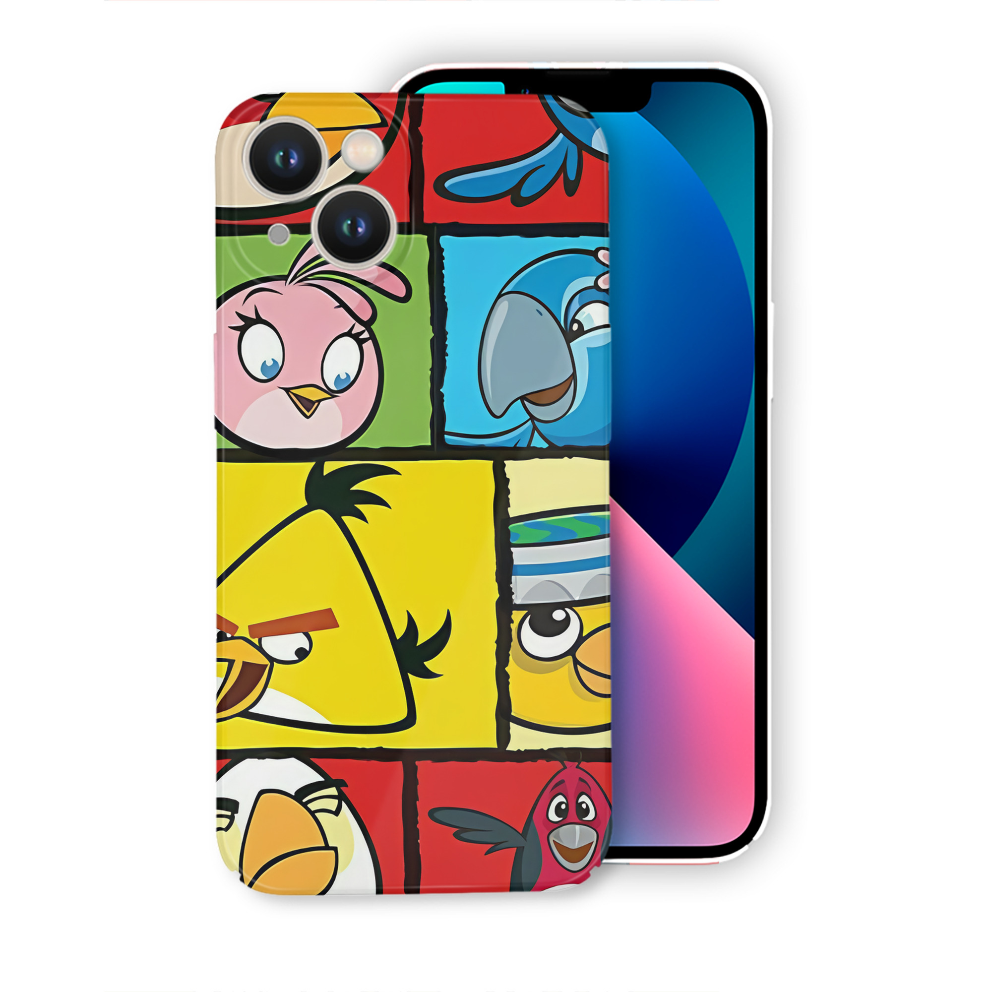 （画像用） Angry Birds アングリーバード 【iPhone 14シリーズ対応】ハードケース