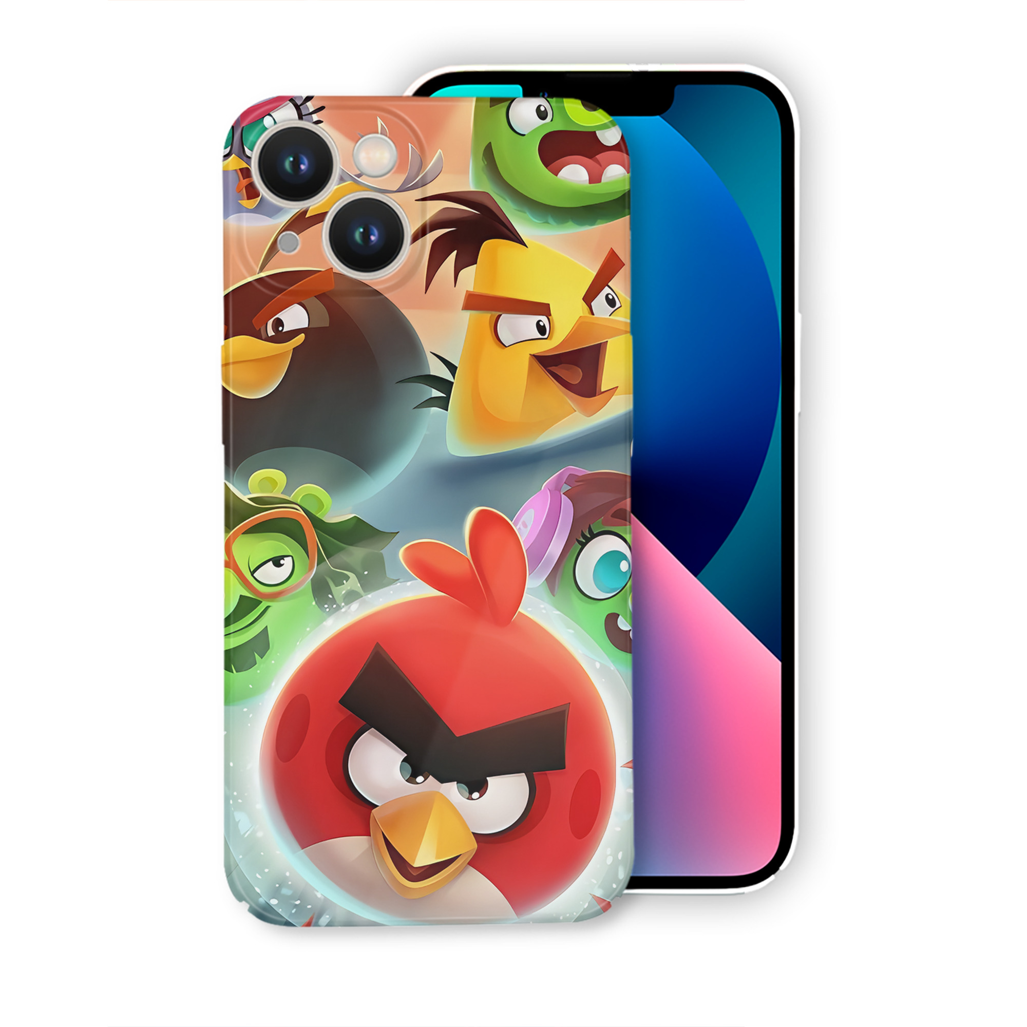 （画像用） Angry Birds アングリーバード 【iPhone 14シリーズ対応】ハードケース