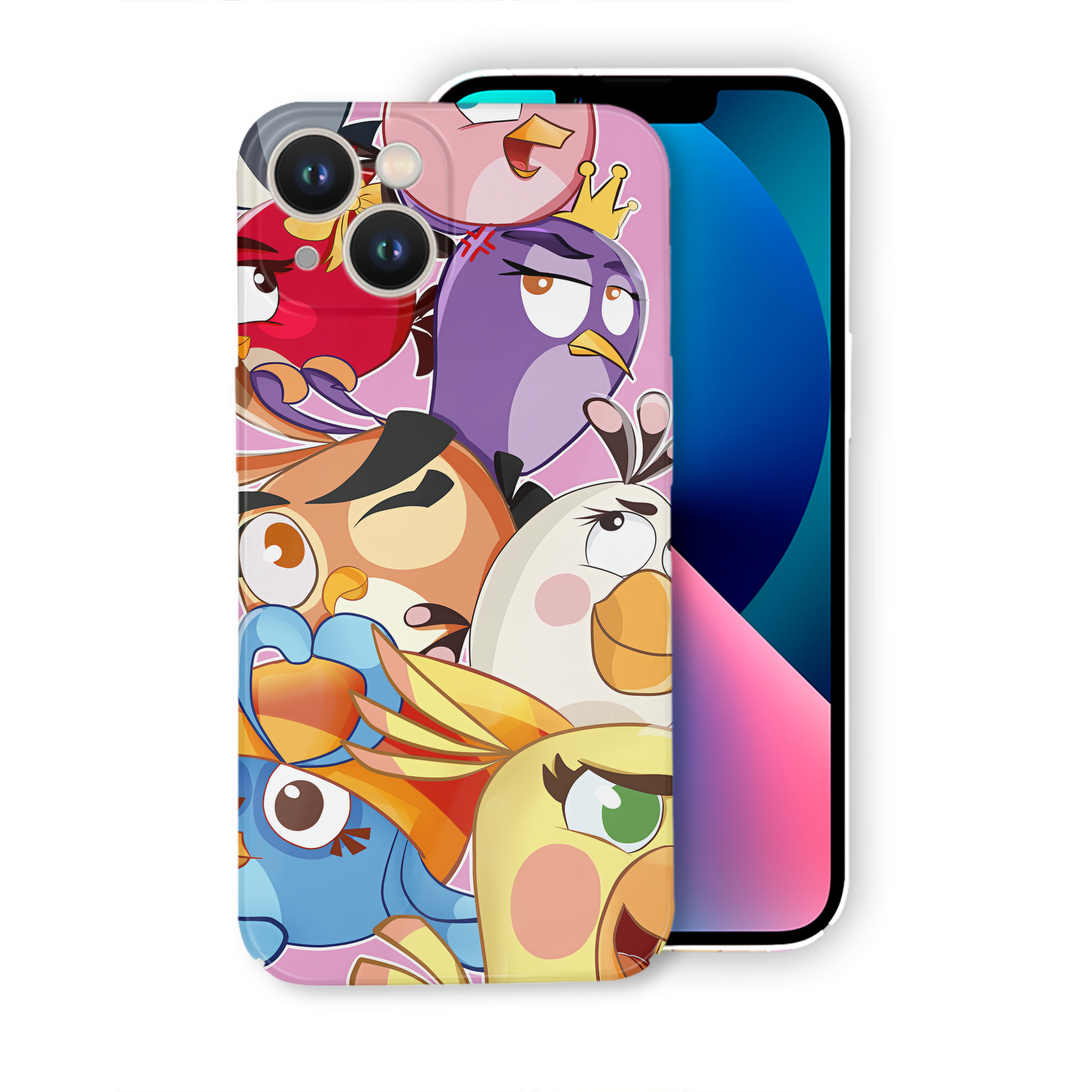 （画像用） Angry Birds アングリーバード 【iPhone 14シリーズ対応】ハードケース