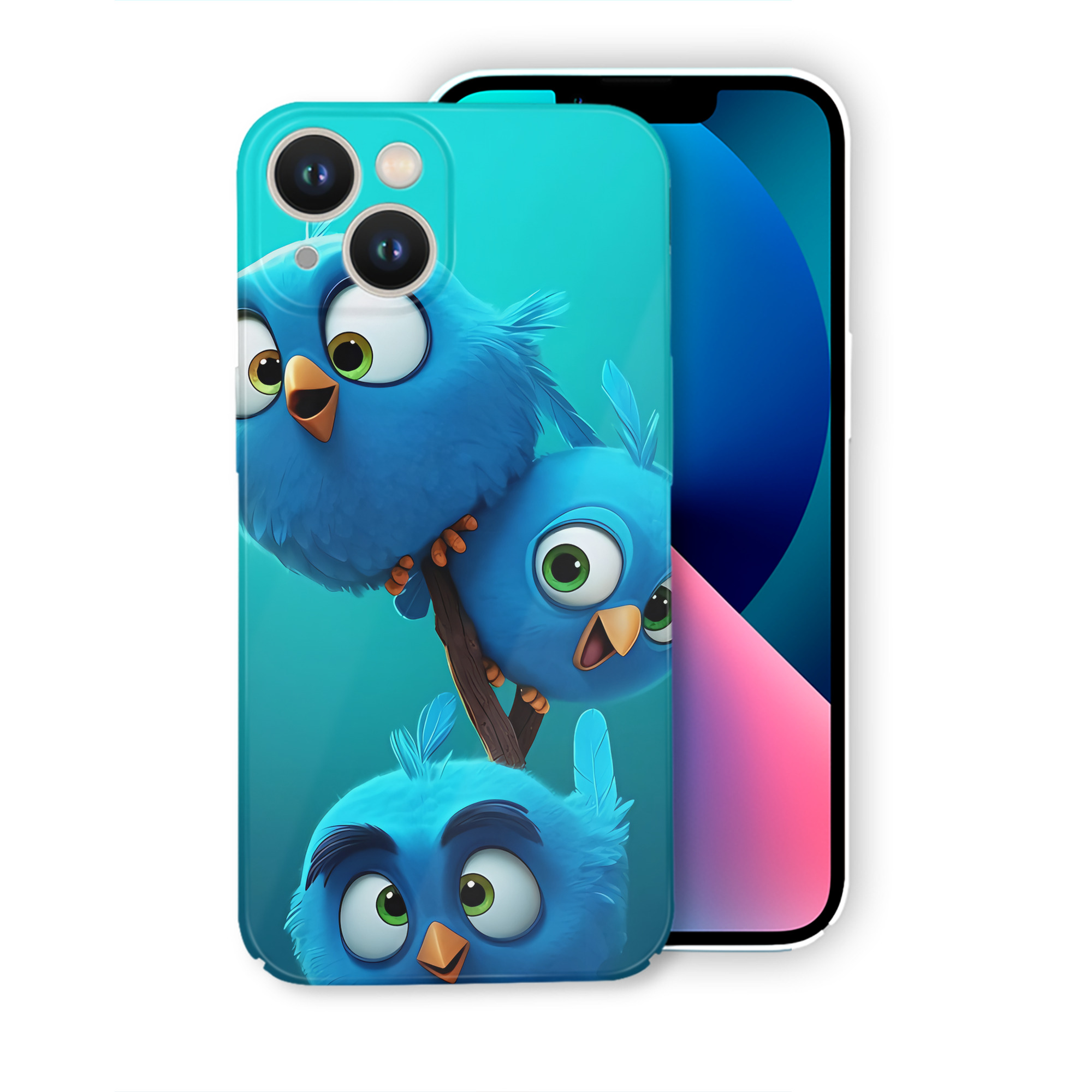 （画像用） Angry Birds アングリーバード 【iPhone 14シリーズ対応】ハードケース