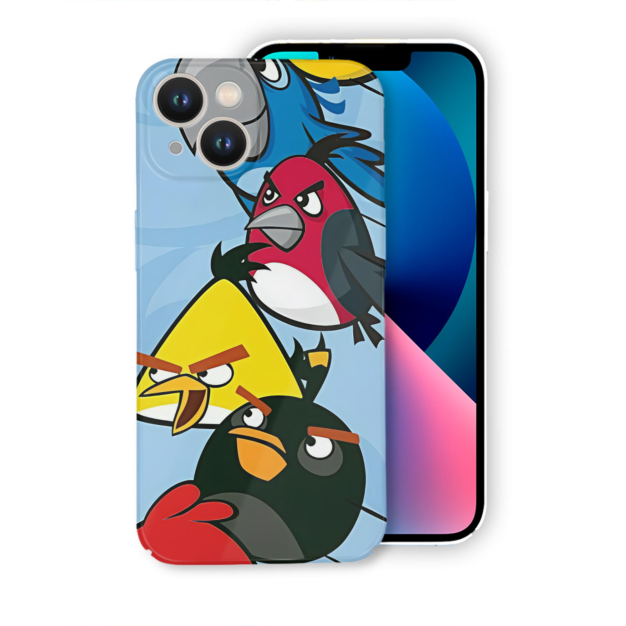 （画像用） Angry Birds アングリーバード 【iPhone 14シリーズ対応】ハードケース