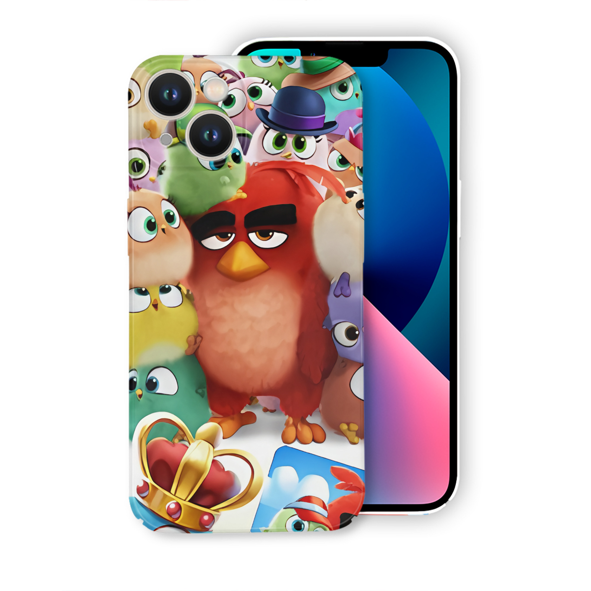 （画像用） Angry Birds アングリーバード 【iPhone 14シリーズ対応】ハードケース
