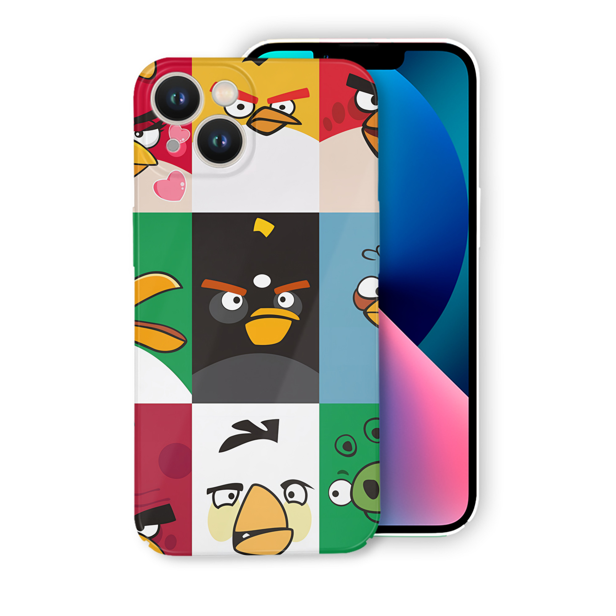 （画像用） Angry Birds アングリーバード 【iPhone 14シリーズ対応】ハードケース