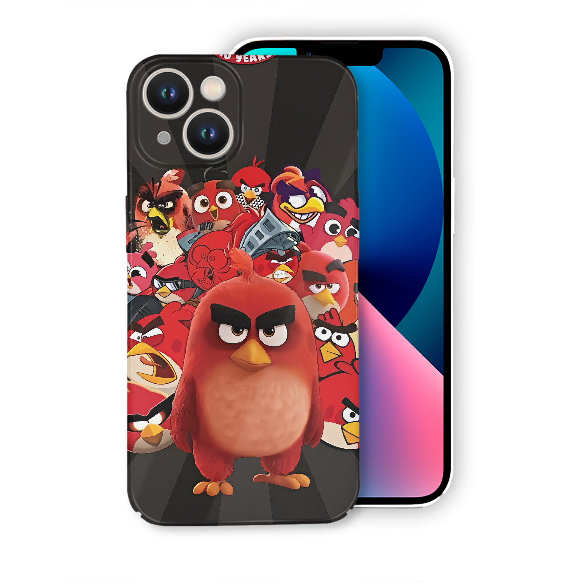 （画像用） Angry Birds アングリーバード 【iPhone 14シリーズ対応】ハードケース