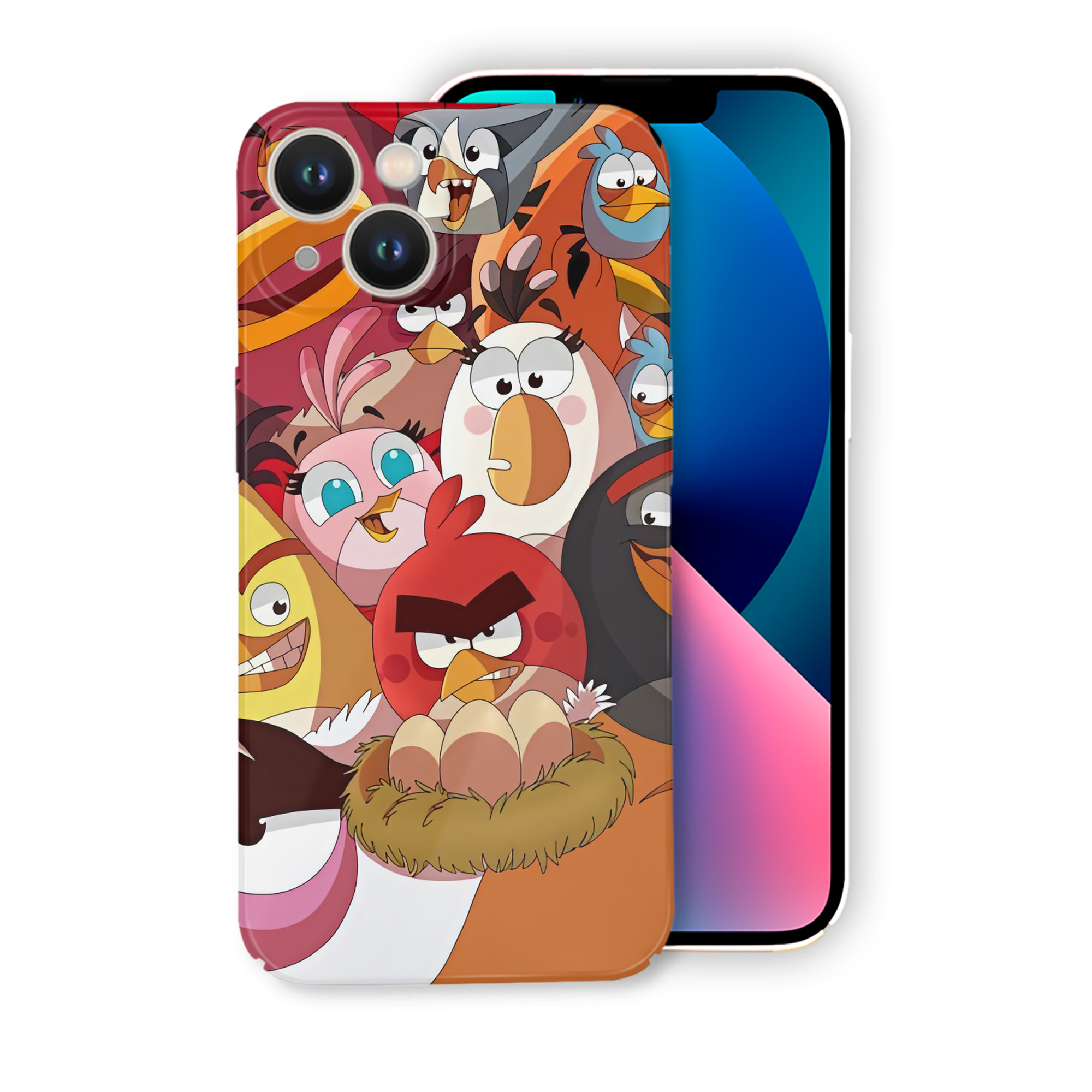（画像用） Angry Birds アングリーバード 【iPhone 14シリーズ対応】ハードケース