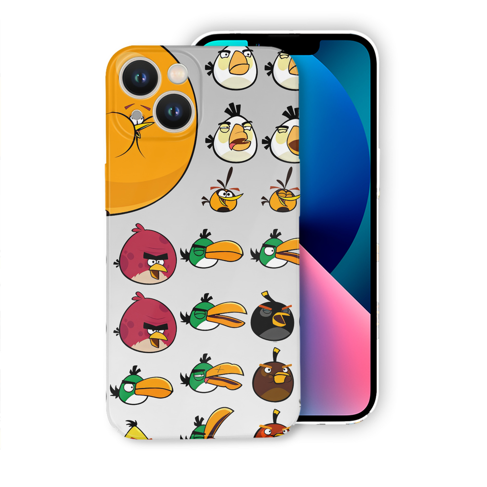 （画像用） Angry Birds アングリーバード 【iPhone 14シリーズ対応】ハードケース