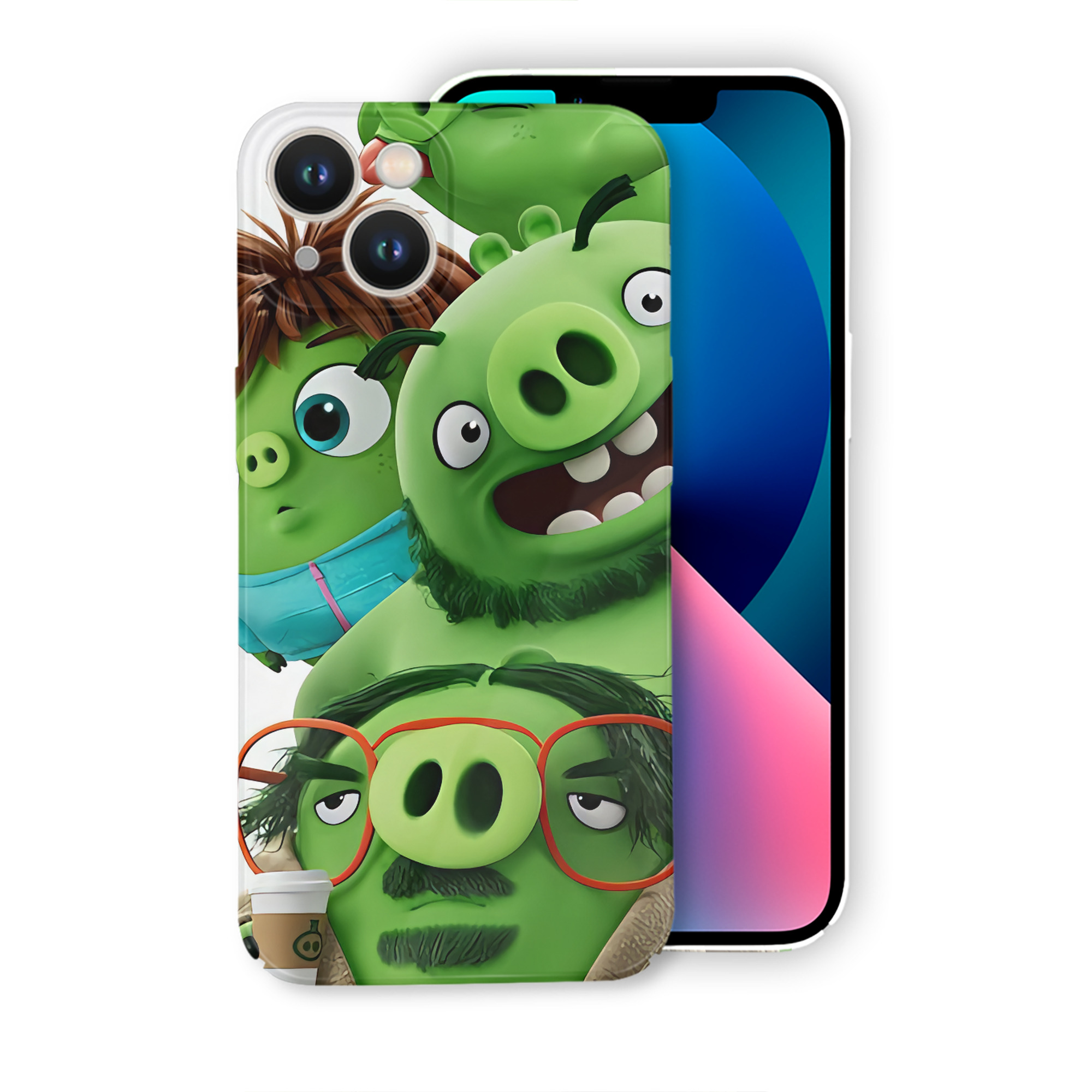 （画像用） Angry Birds アングリーバード 【iPhone 14シリーズ対応】ハードケース