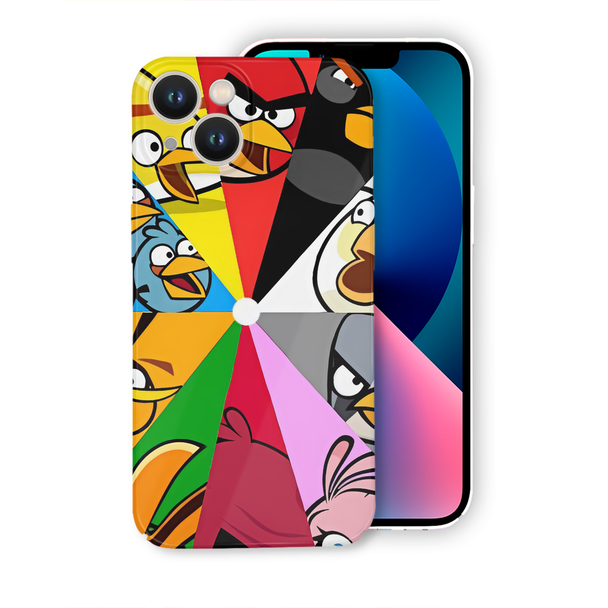 （画像用） Angry Birds アングリーバード 【iPhone 14シリーズ対応】ハードケース