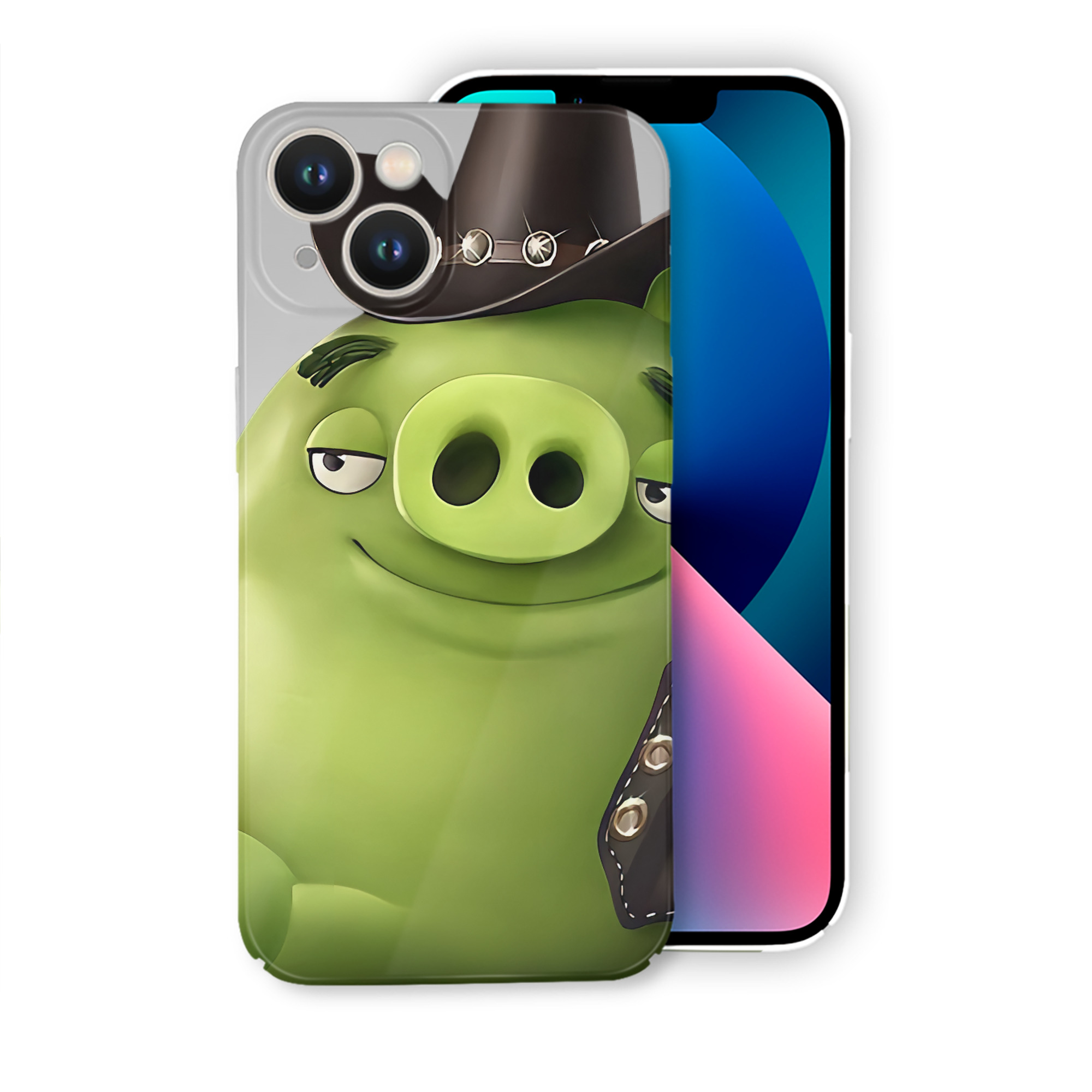 （画像用） Angry Birds アングリーバード 【iPhone 14シリーズ対応】ハードケース
